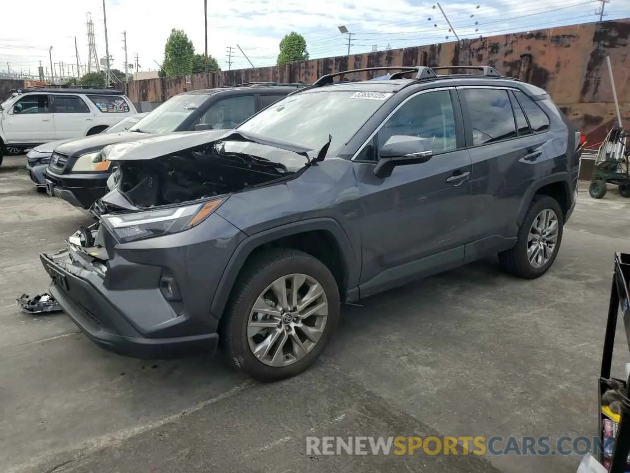 1 Photograph of a damaged car 2T3C1RFV3PW298986 TOYOTA RAV4 2023