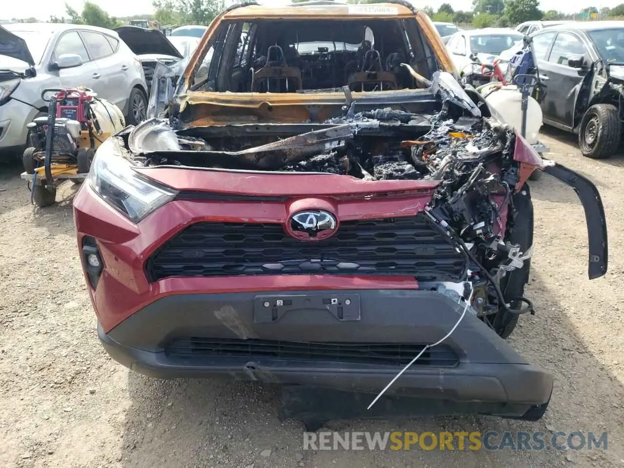 5 Photograph of a damaged car 2T3C1RFV4PW266256 TOYOTA RAV4 2023