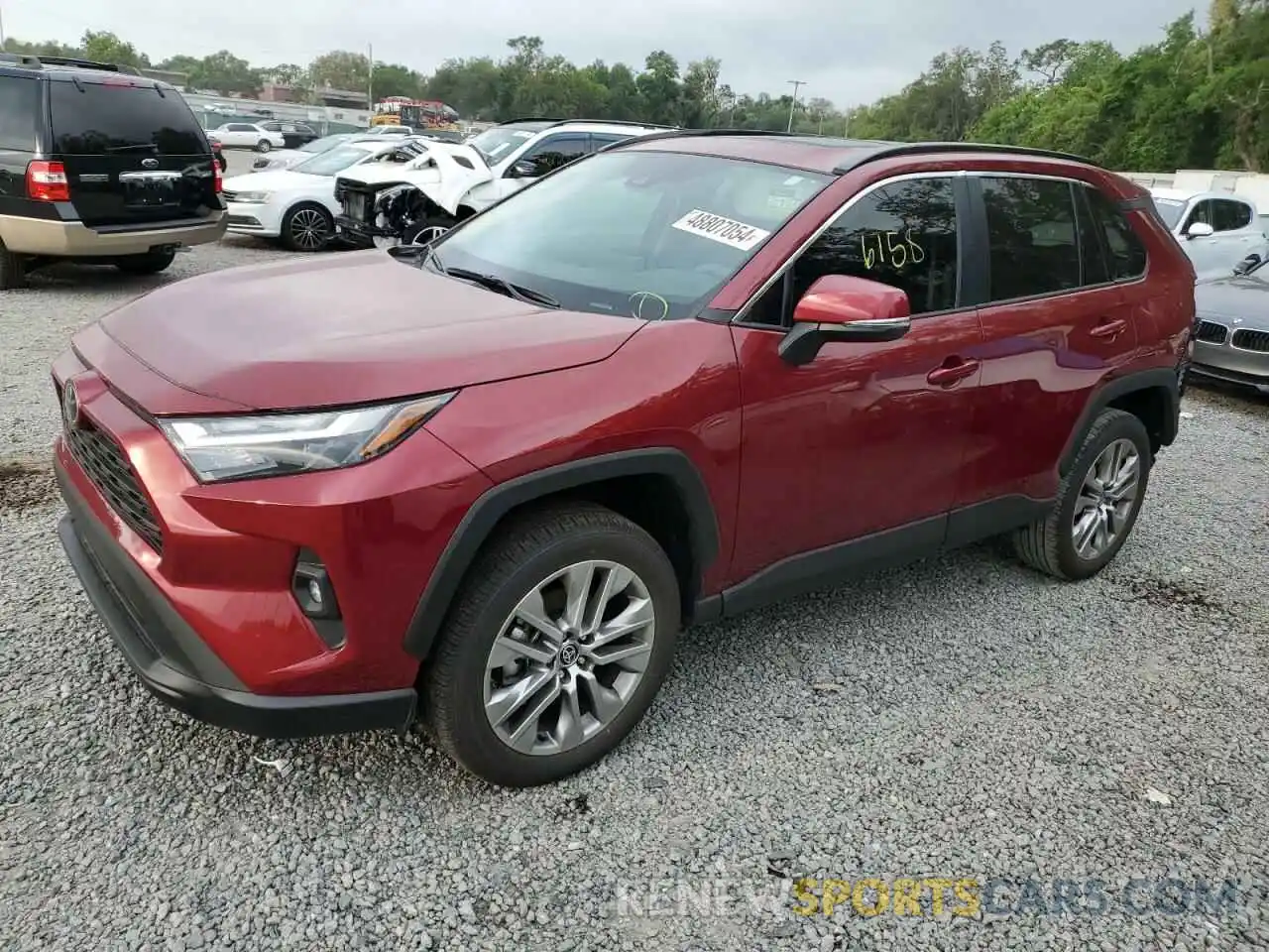 1 Photograph of a damaged car 2T3C1RFV4PW268959 TOYOTA RAV4 2023