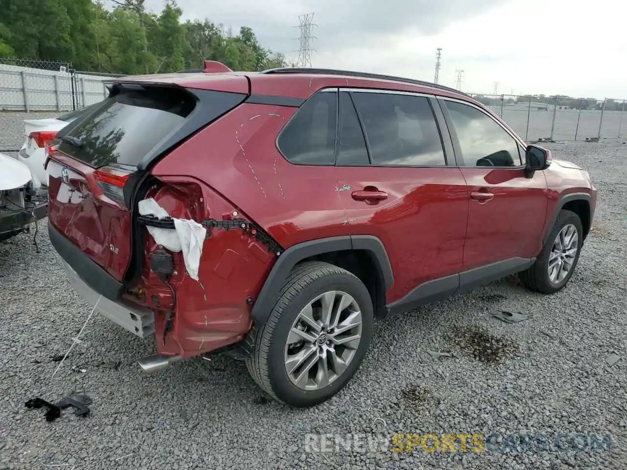 3 Photograph of a damaged car 2T3C1RFV4PW268959 TOYOTA RAV4 2023