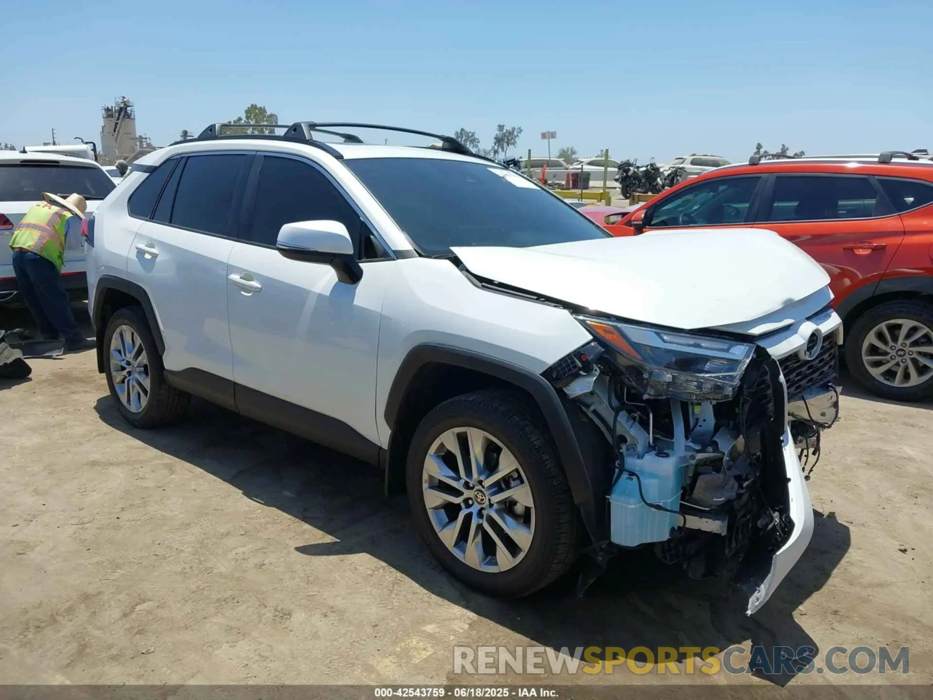 1 Photograph of a damaged car 2T3C1RFV5PW284796 TOYOTA RAV4 2023