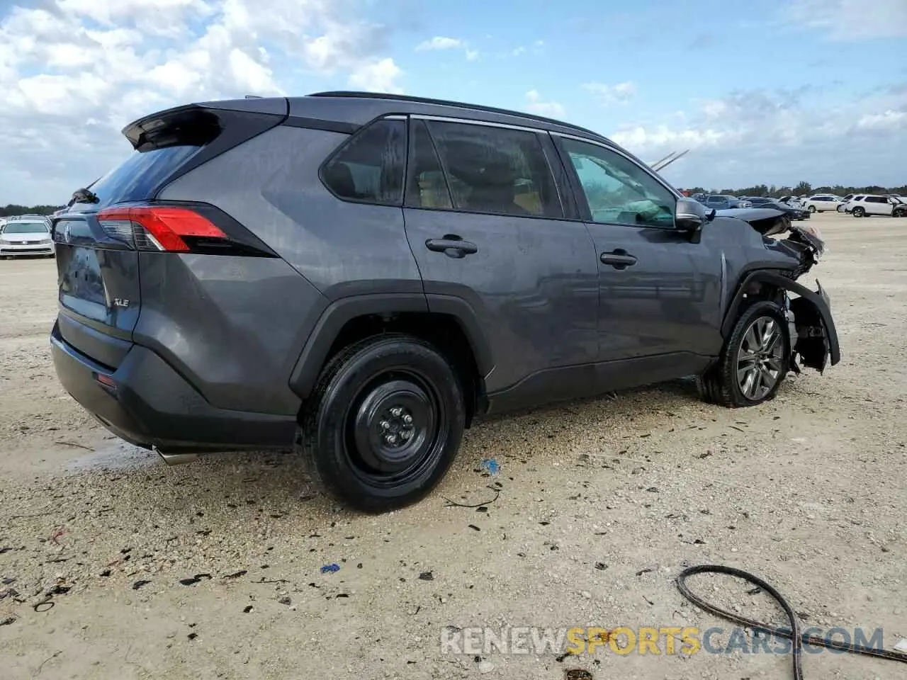 3 Photograph of a damaged car 2T3C1RFV6PC235043 TOYOTA RAV4 2023