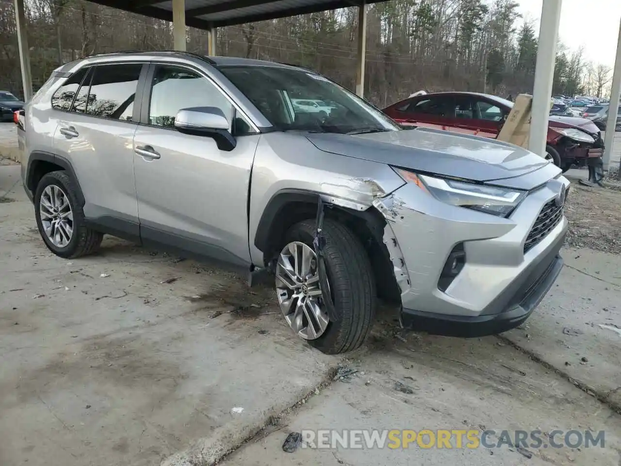 4 Photograph of a damaged car 2T3C1RFV7PW249046 TOYOTA RAV4 2023