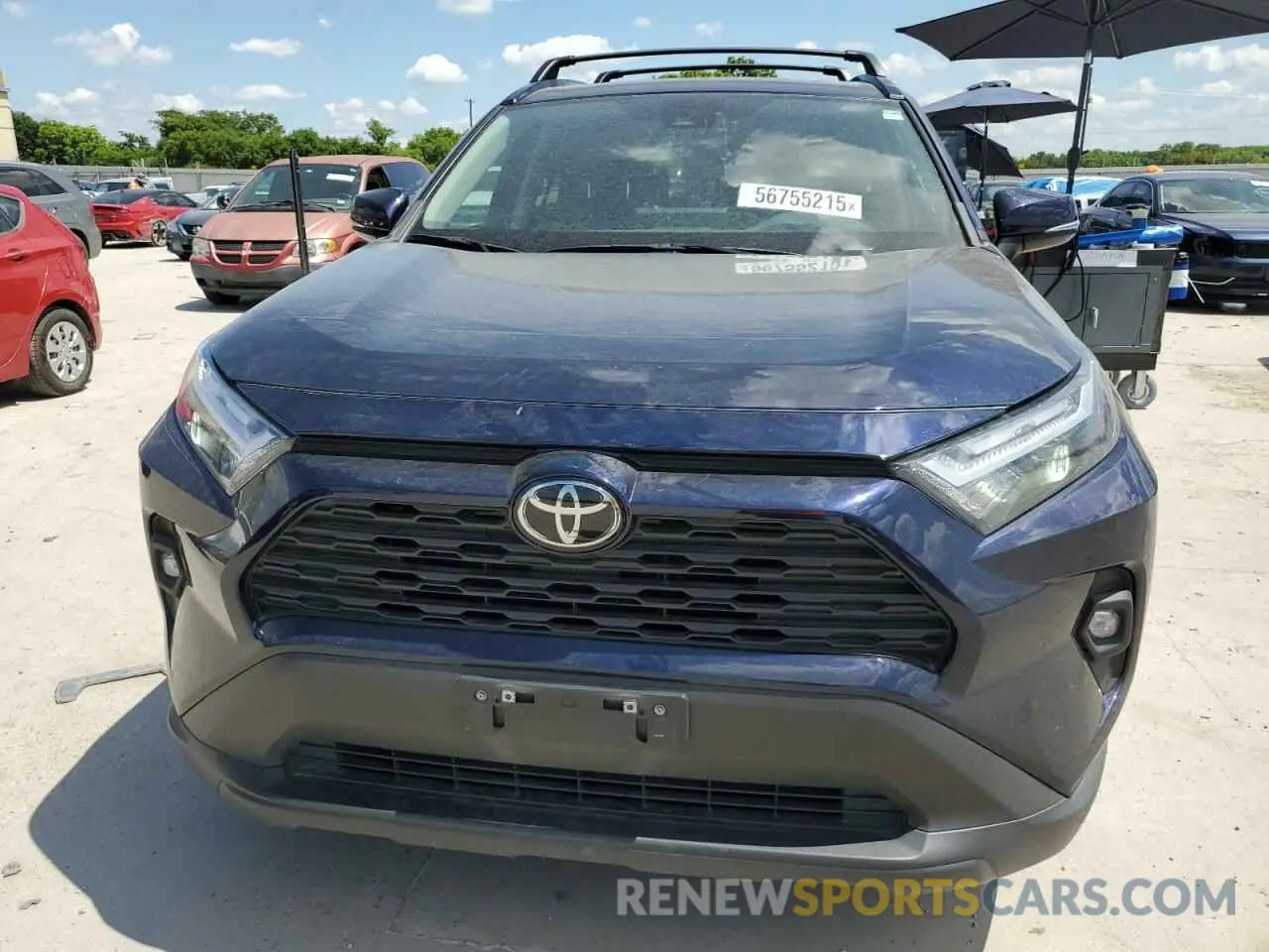 5 Photograph of a damaged car 2T3C1RFV7PW255039 TOYOTA RAV4 2023