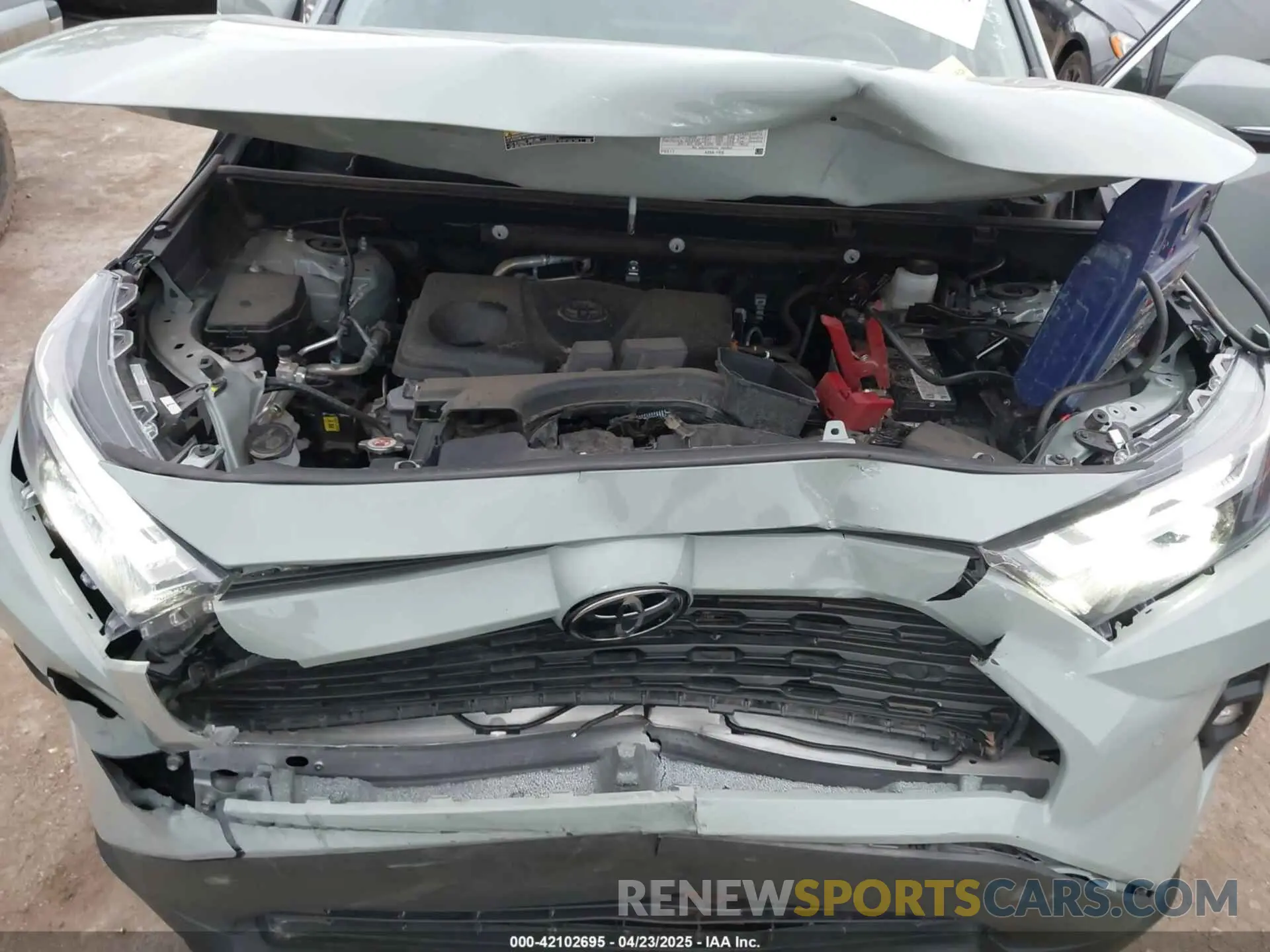 10 Photograph of a damaged car 2T3C1RFV7PW258622 TOYOTA RAV4 2023