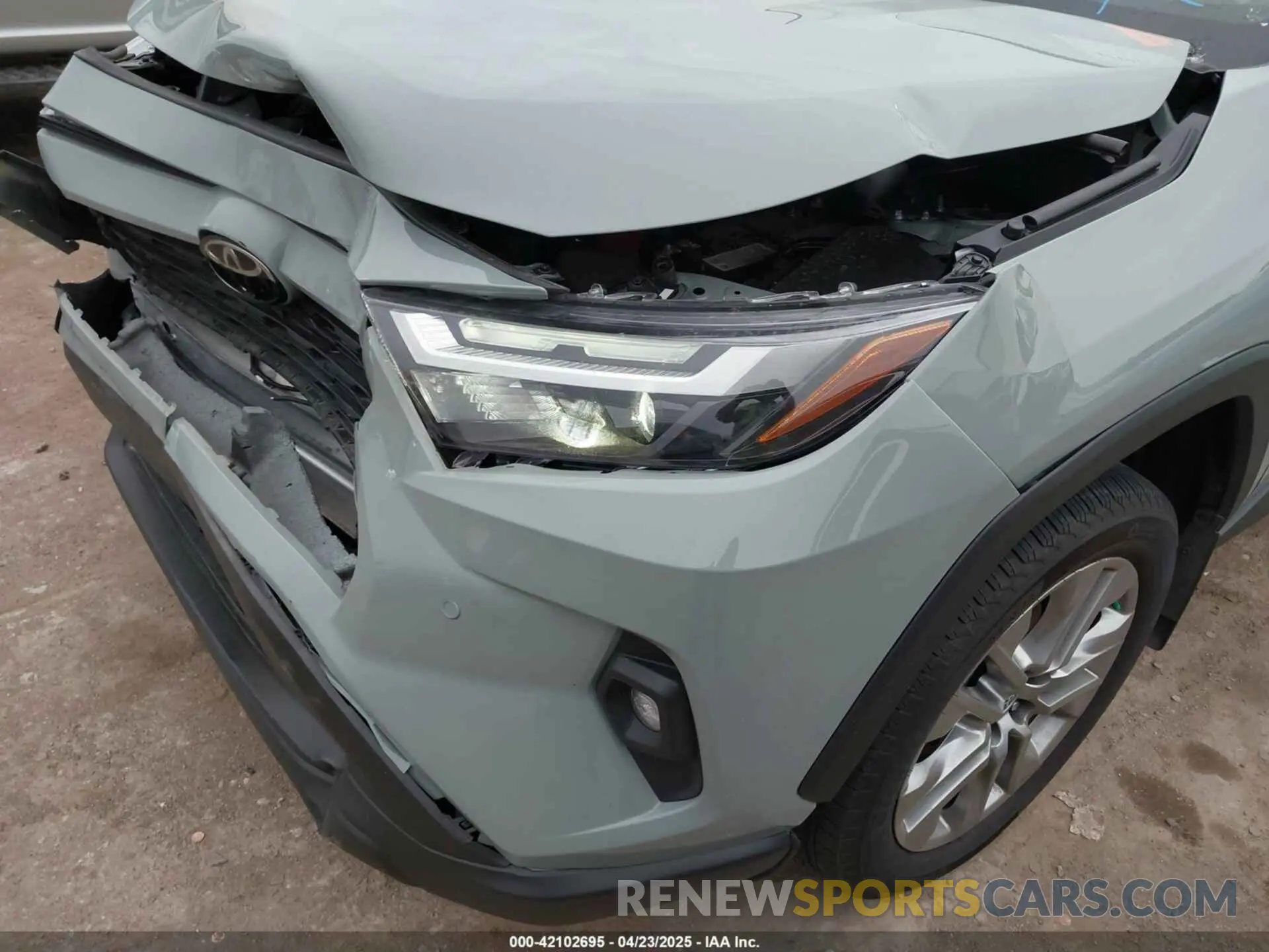 6 Photograph of a damaged car 2T3C1RFV7PW258622 TOYOTA RAV4 2023