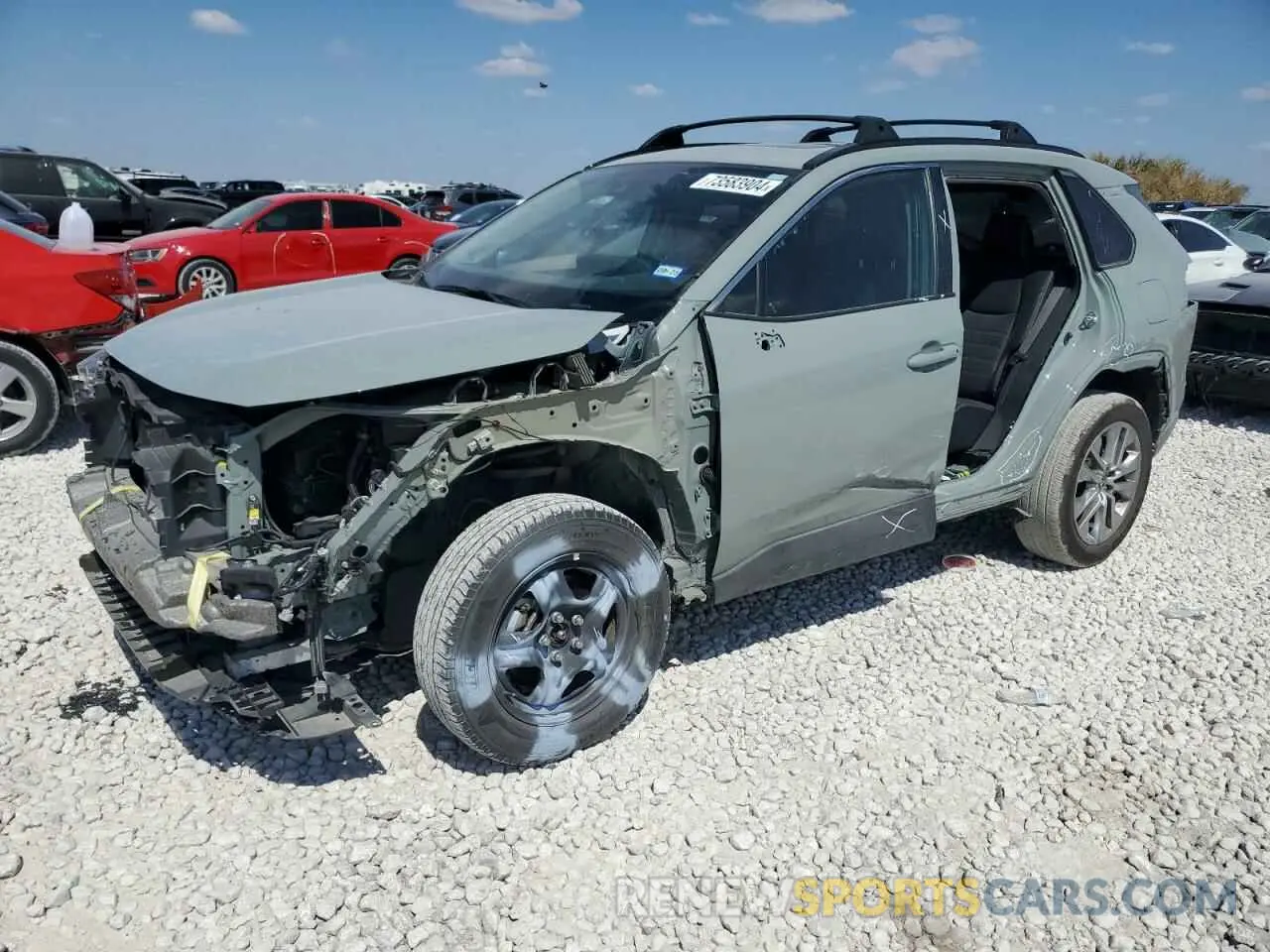 1 Photograph of a damaged car 2T3C1RFV8PW294769 TOYOTA RAV4 2023