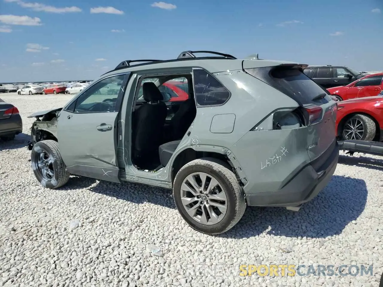 2 Photograph of a damaged car 2T3C1RFV8PW294769 TOYOTA RAV4 2023