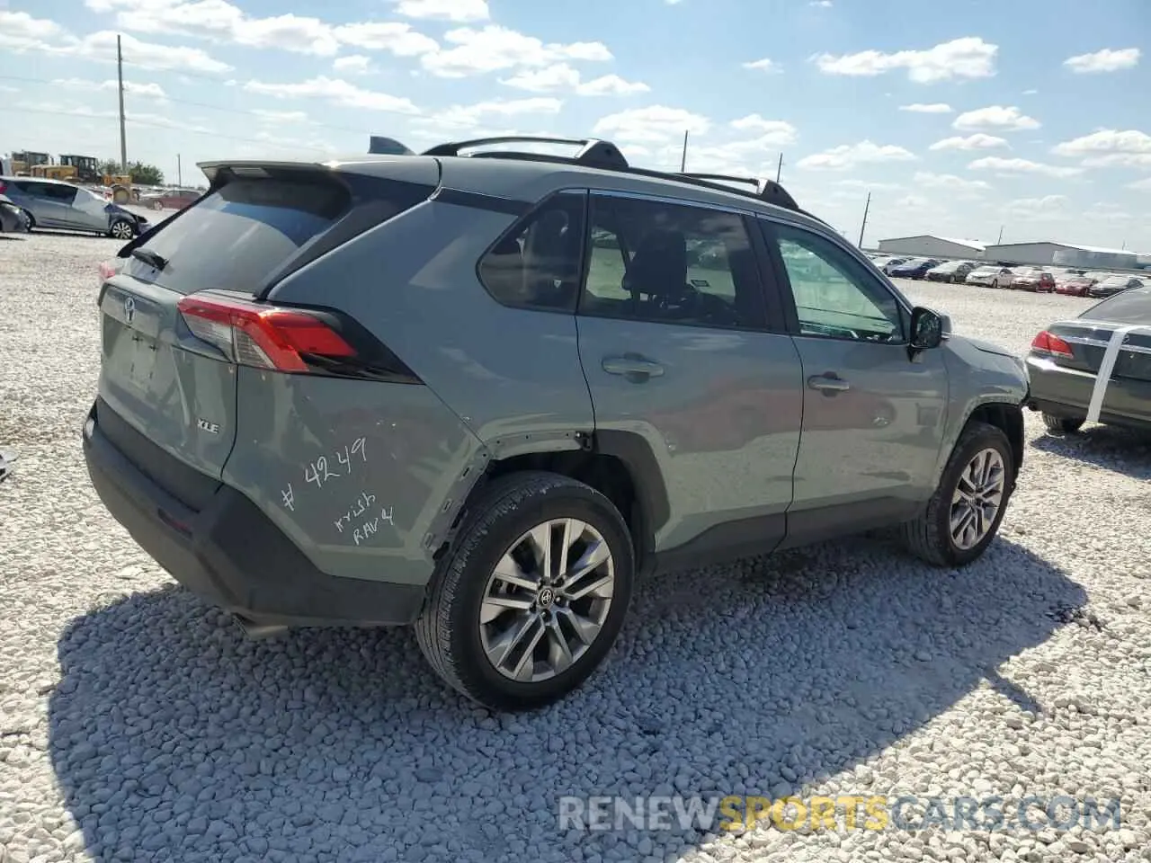 3 Photograph of a damaged car 2T3C1RFV8PW294769 TOYOTA RAV4 2023