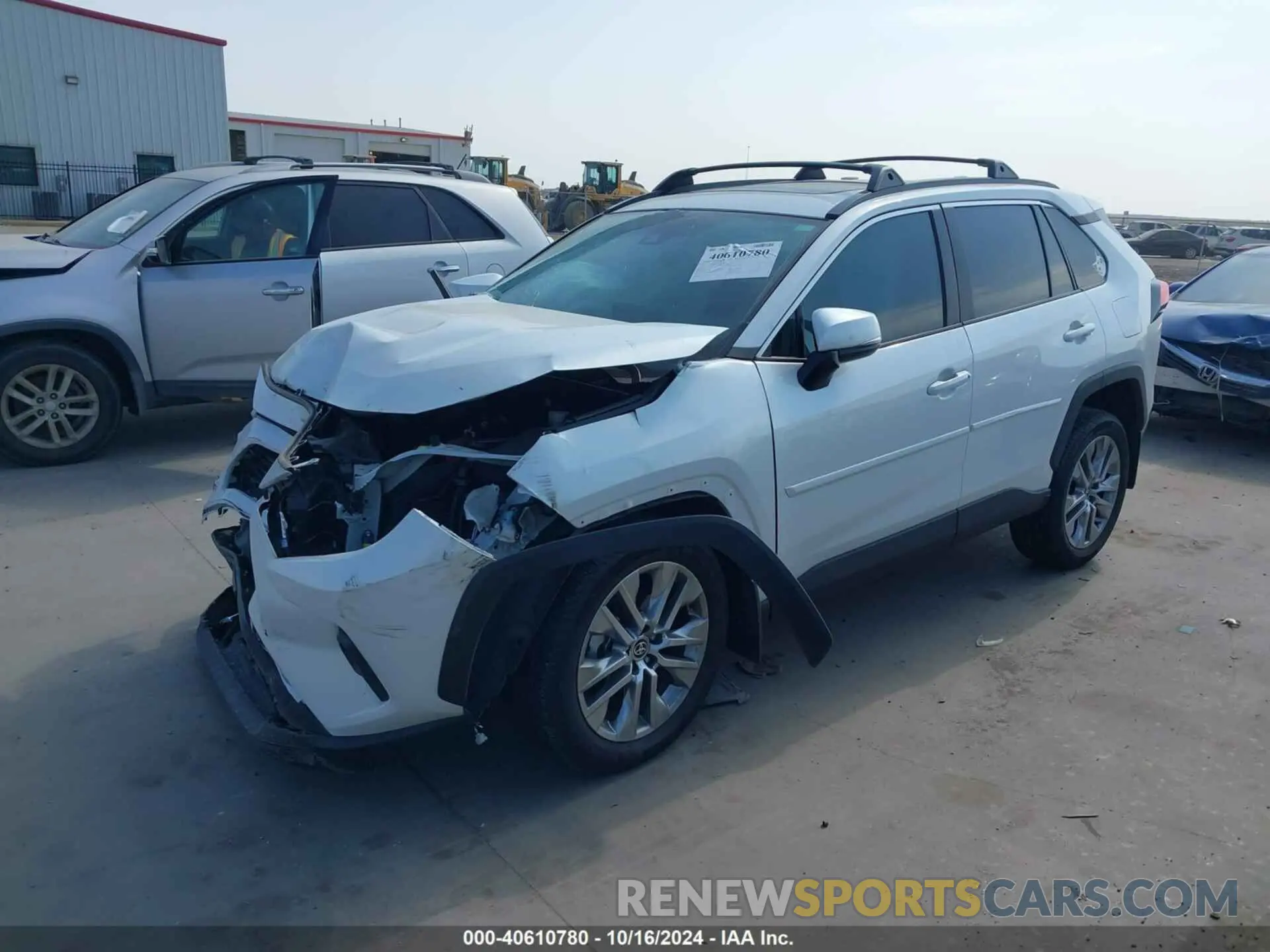 2 Photograph of a damaged car 2T3C1RFV8PW299552 TOYOTA RAV4 2023