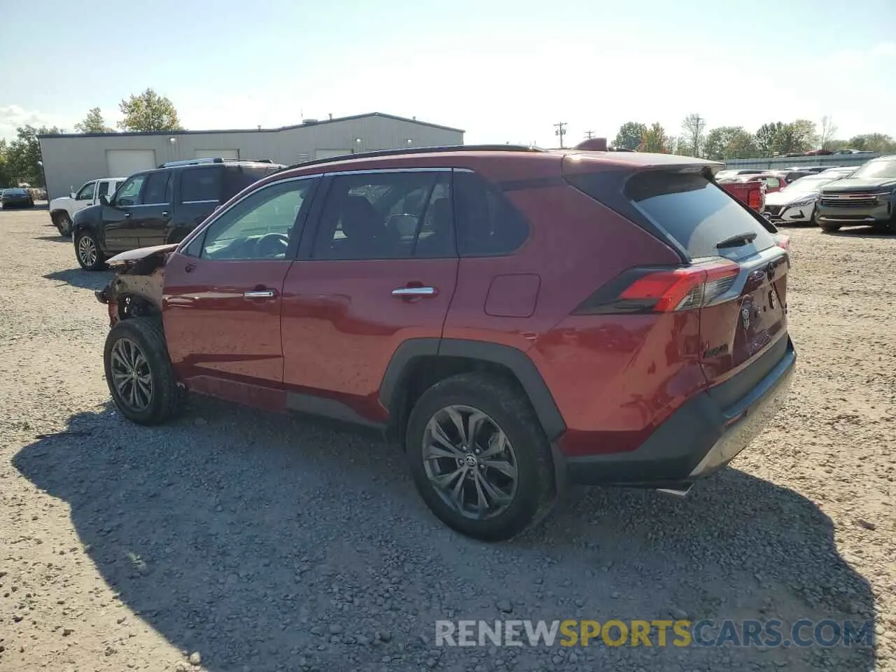 2 Photograph of a damaged car 2T3D6RFV2PW045986 TOYOTA RAV4 2023