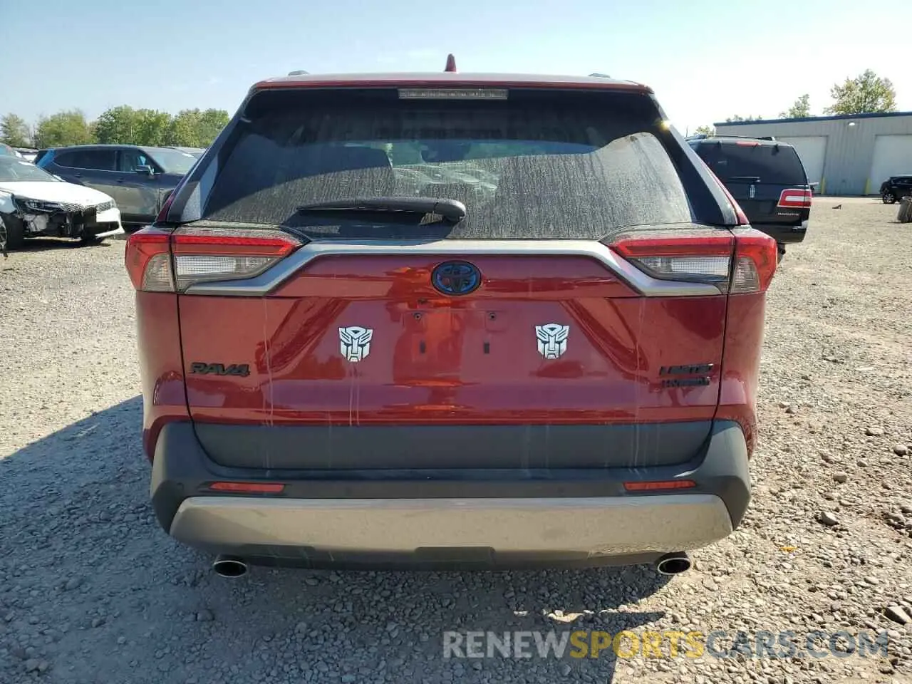 6 Photograph of a damaged car 2T3D6RFV2PW045986 TOYOTA RAV4 2023