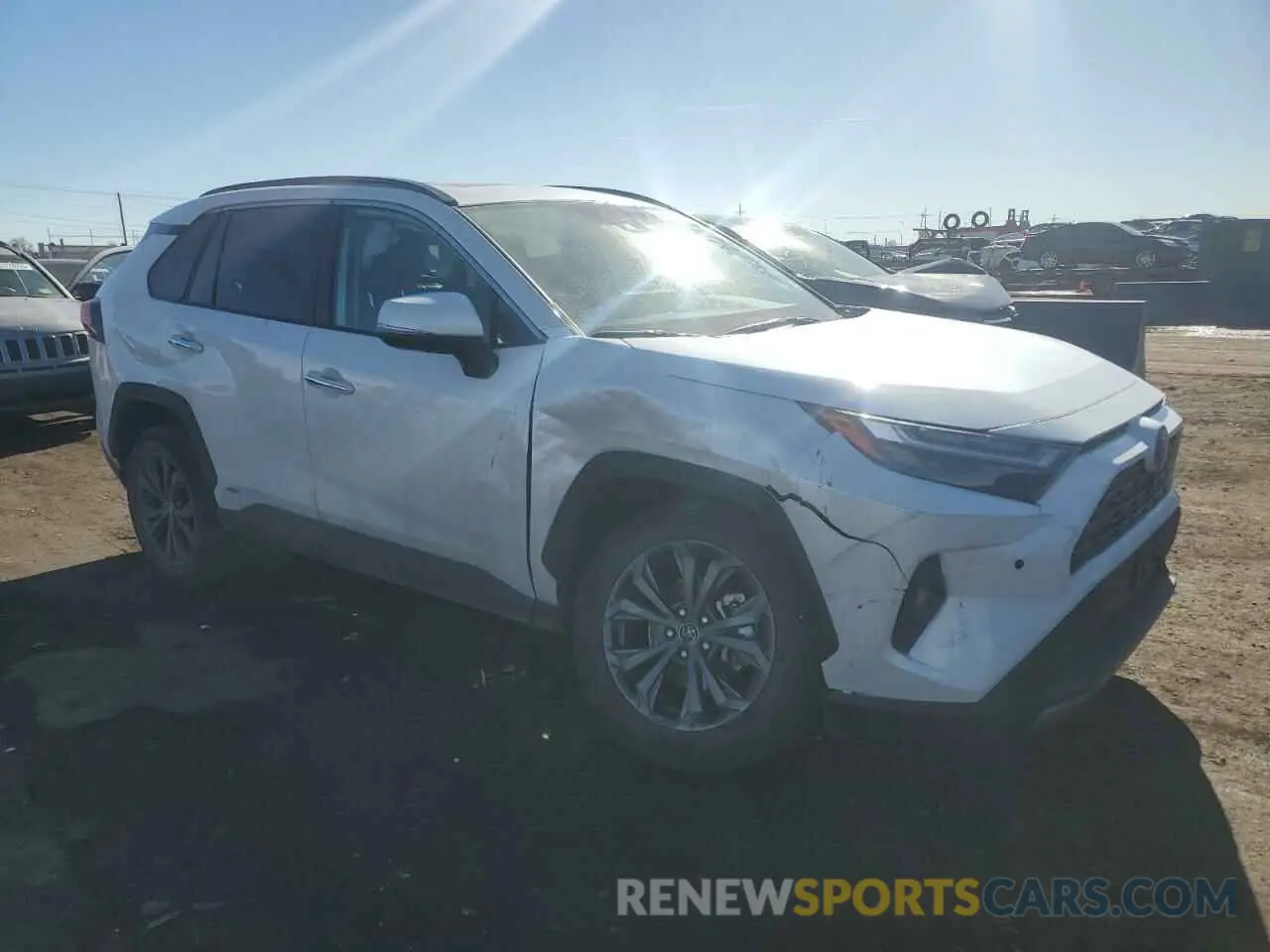 4 Photograph of a damaged car 2T3D6RFV7PW046292 TOYOTA RAV4 2023