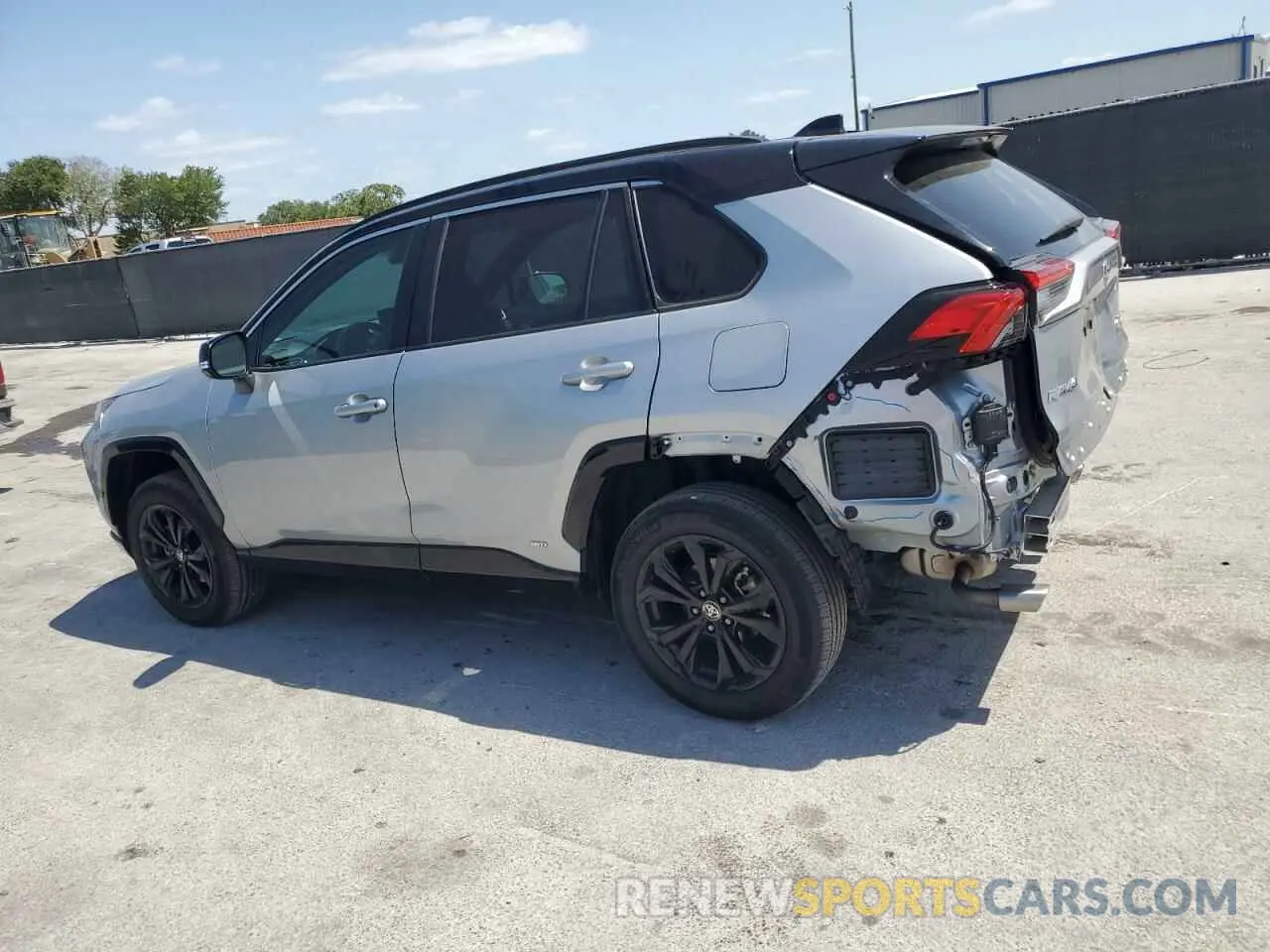 2 Photograph of a damaged car 2T3E6RFV0PW044677 TOYOTA RAV4 2023
