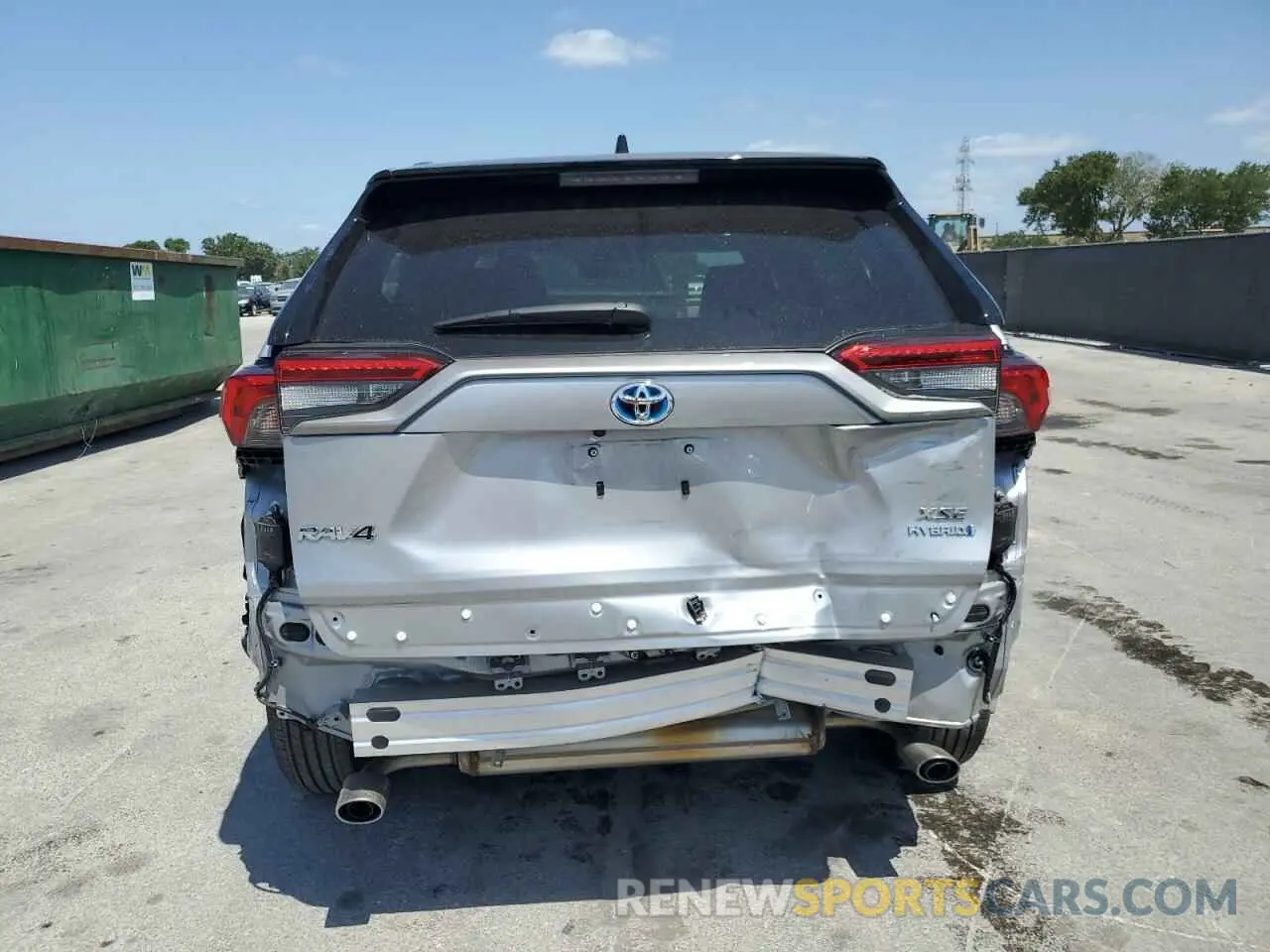 6 Photograph of a damaged car 2T3E6RFV0PW044677 TOYOTA RAV4 2023