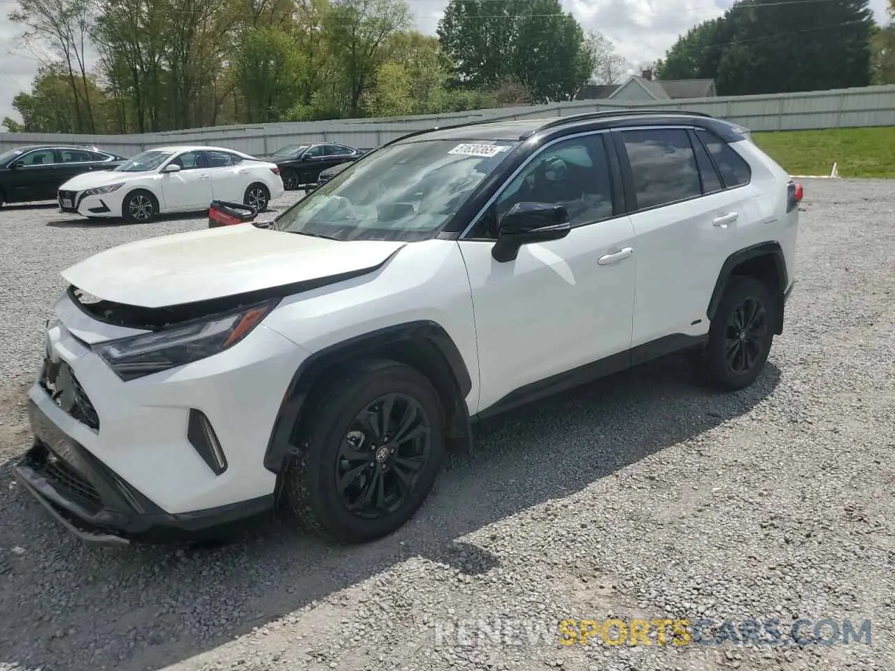 1 Photograph of a damaged car 2T3E6RFV2PW041697 TOYOTA RAV4 2023
