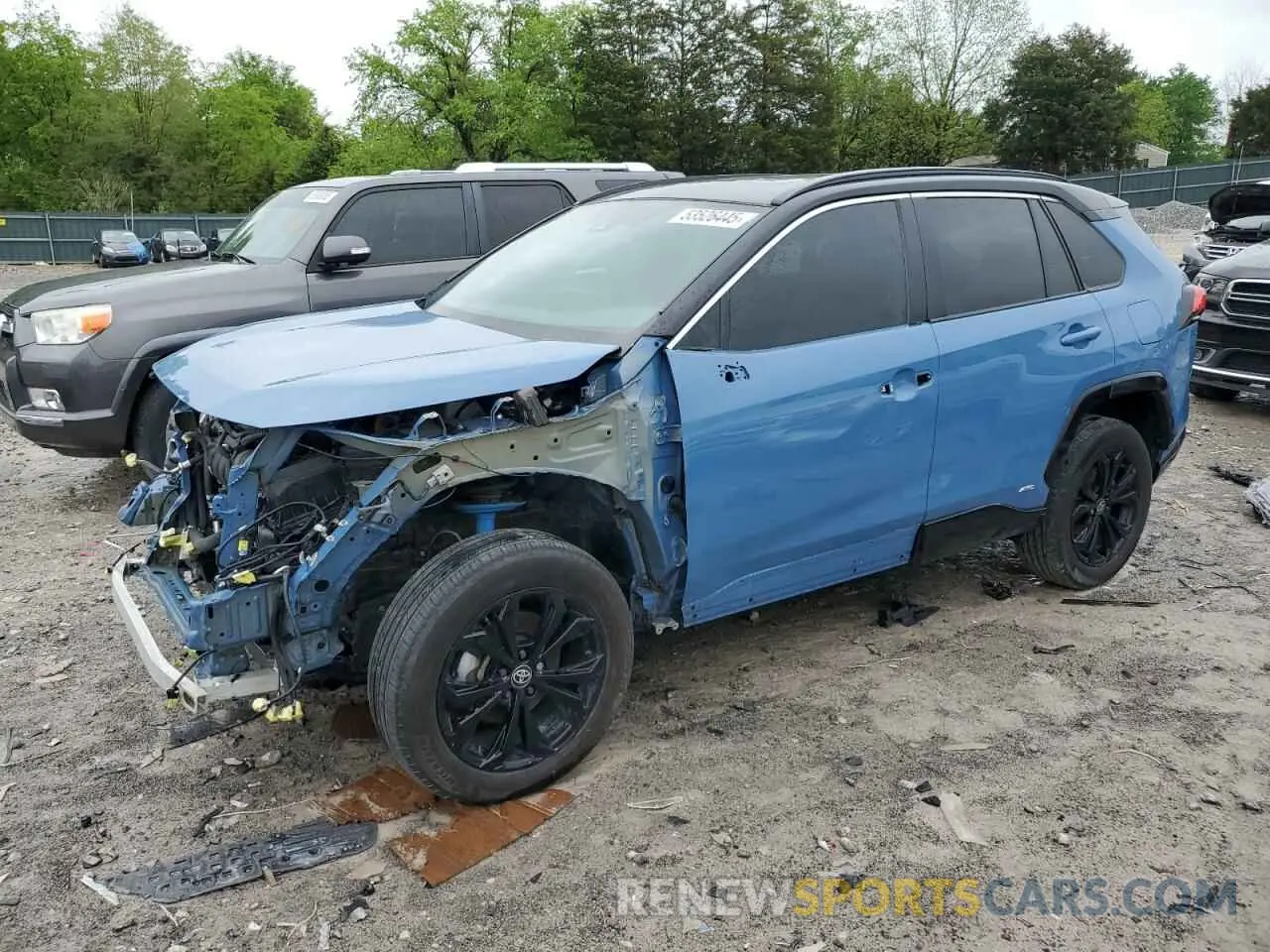 1 Photograph of a damaged car 2T3E6RFV2PW042963 TOYOTA RAV4 2023