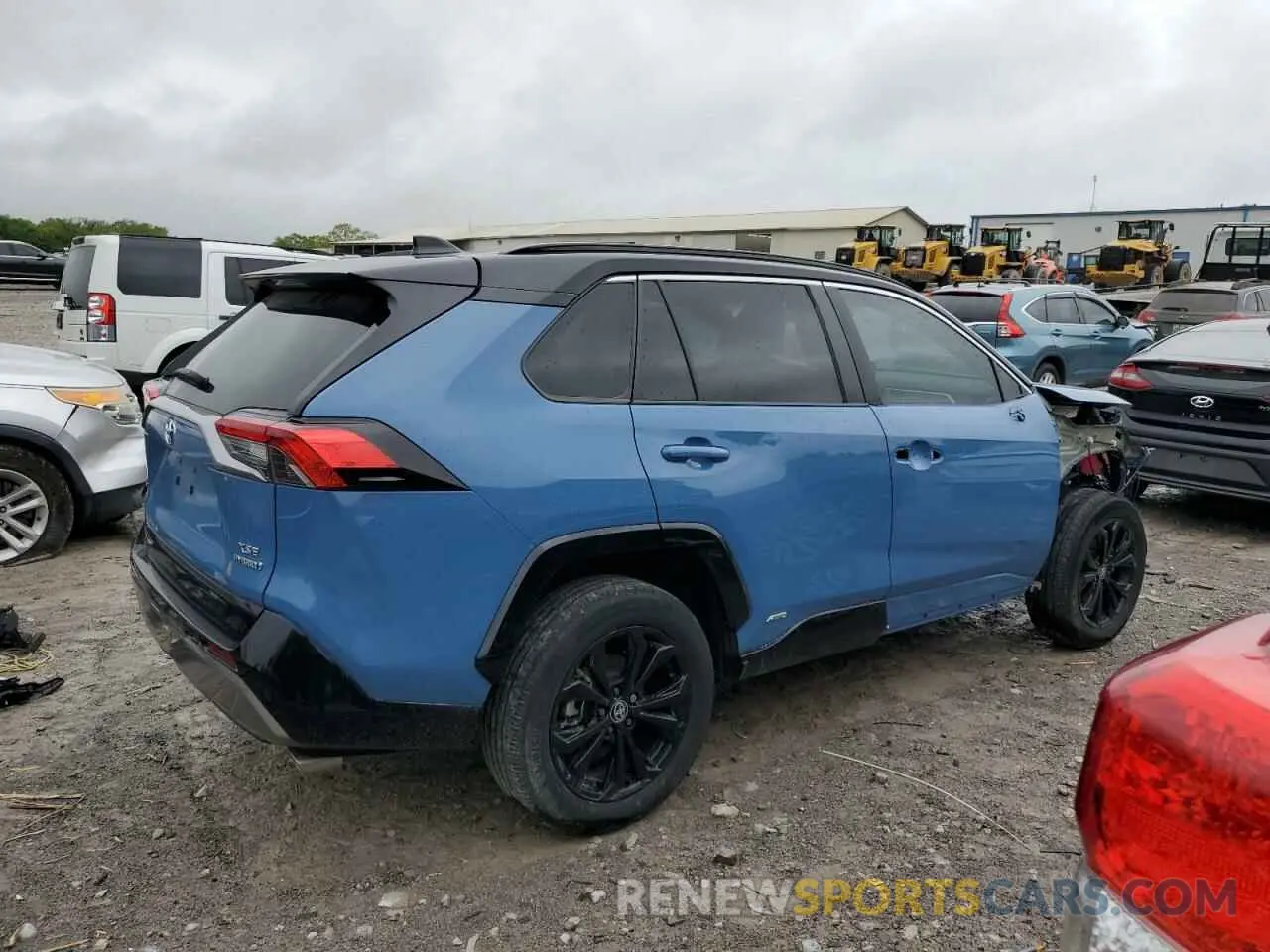 3 Photograph of a damaged car 2T3E6RFV2PW042963 TOYOTA RAV4 2023