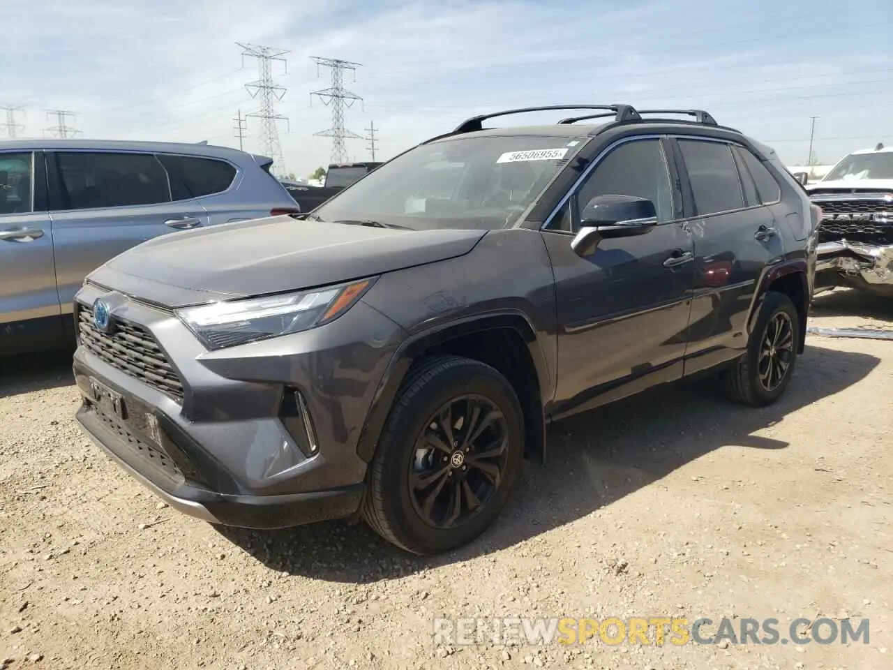 1 Photograph of a damaged car 2T3E6RFV3PW039800 TOYOTA RAV4 2023
