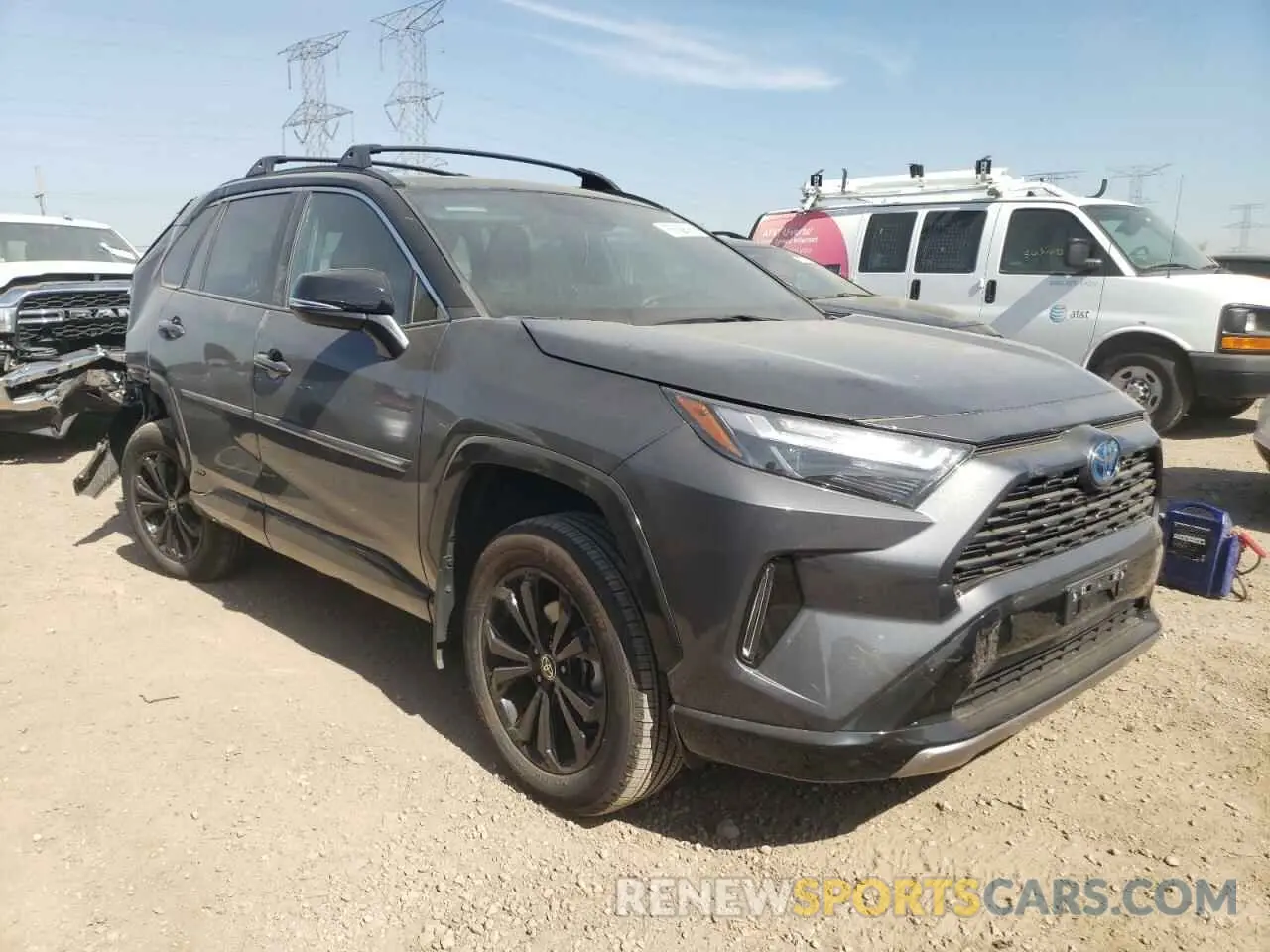 4 Photograph of a damaged car 2T3E6RFV3PW039800 TOYOTA RAV4 2023