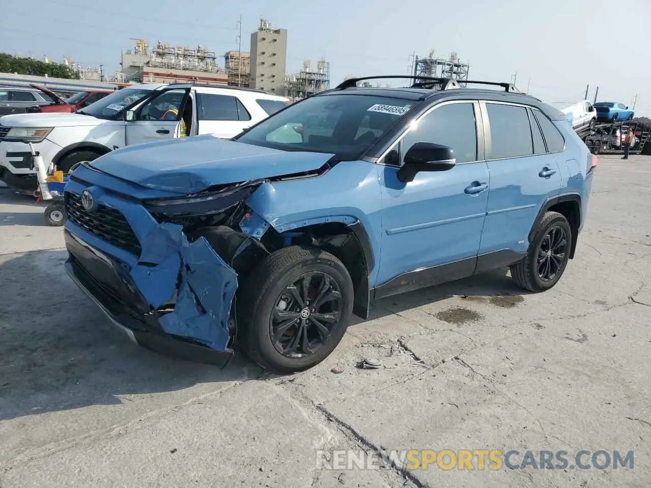 1 Photograph of a damaged car 2T3E6RFV3PW043765 TOYOTA RAV4 2023