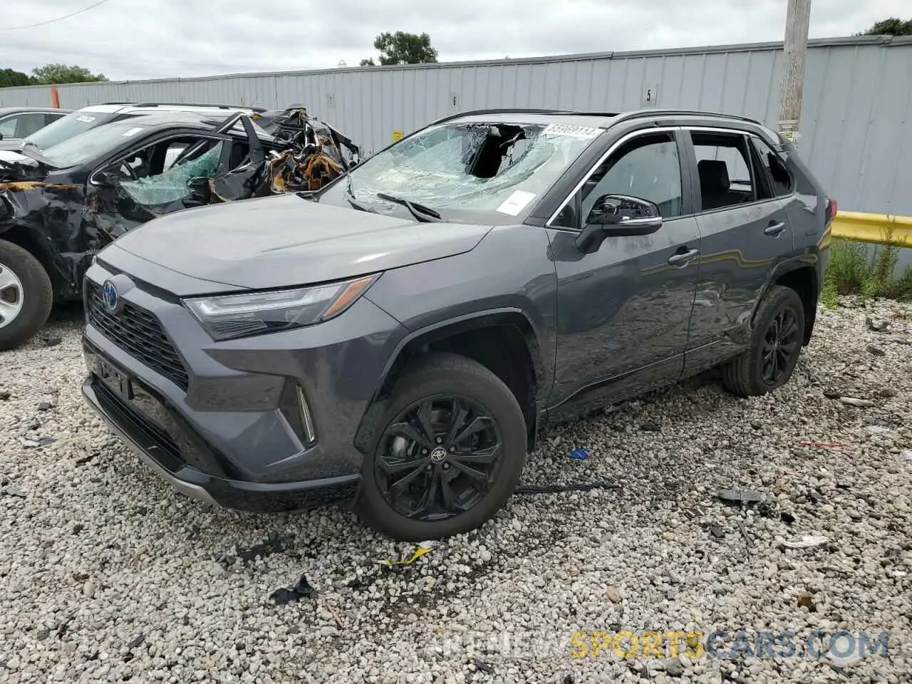 1 Photograph of a damaged car 2T3E6RFV3PW045211 TOYOTA RAV4 2023