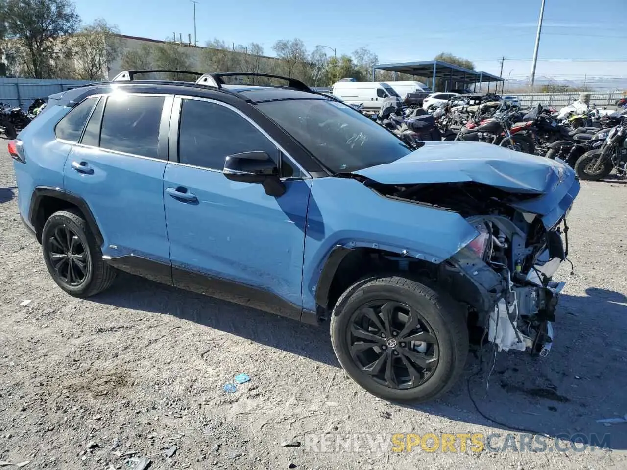4 Photograph of a damaged car 2T3E6RFV4PW039496 TOYOTA RAV4 2023
