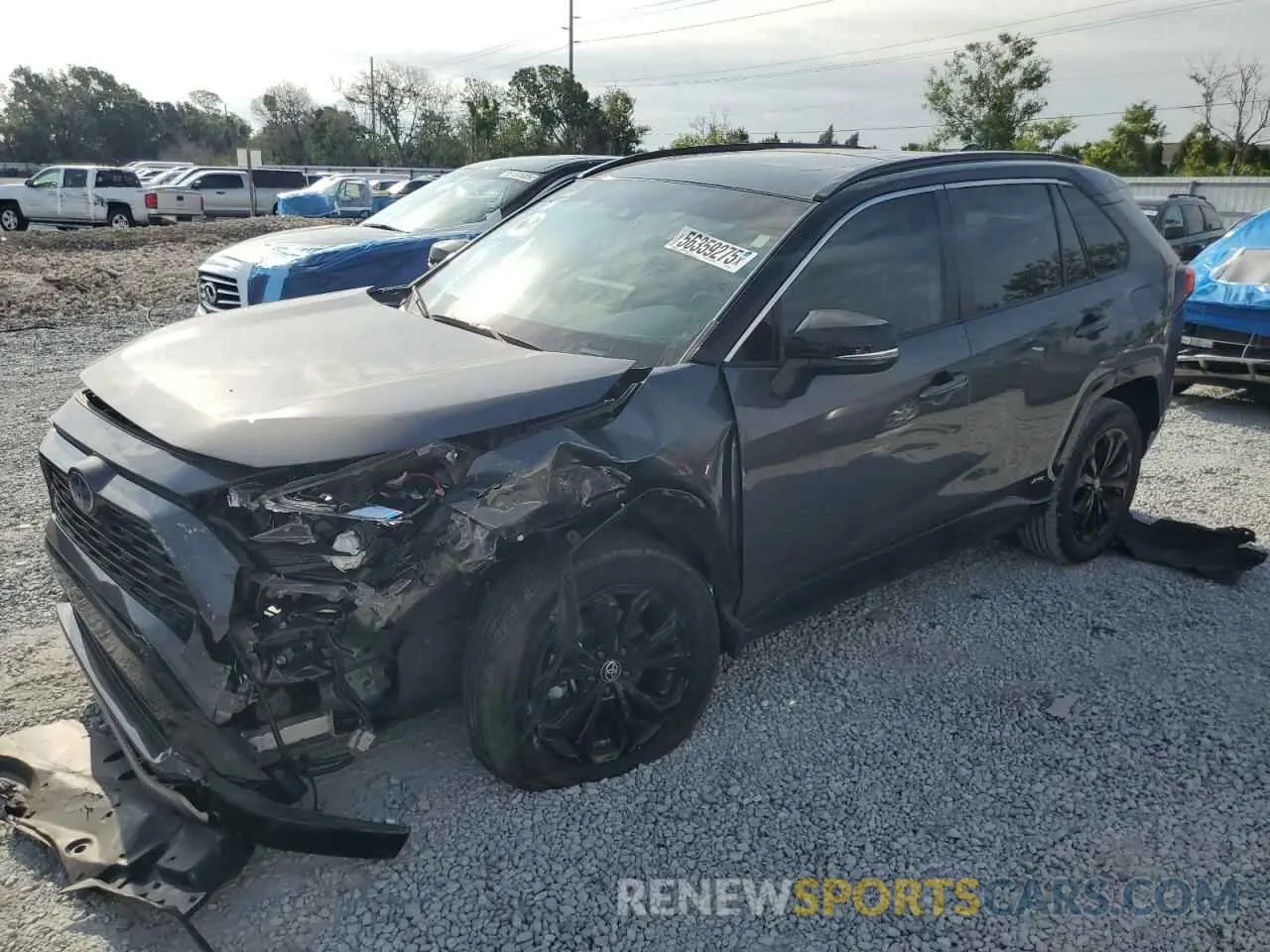 1 Photograph of a damaged car 2T3E6RFV5PW041662 TOYOTA RAV4 2023