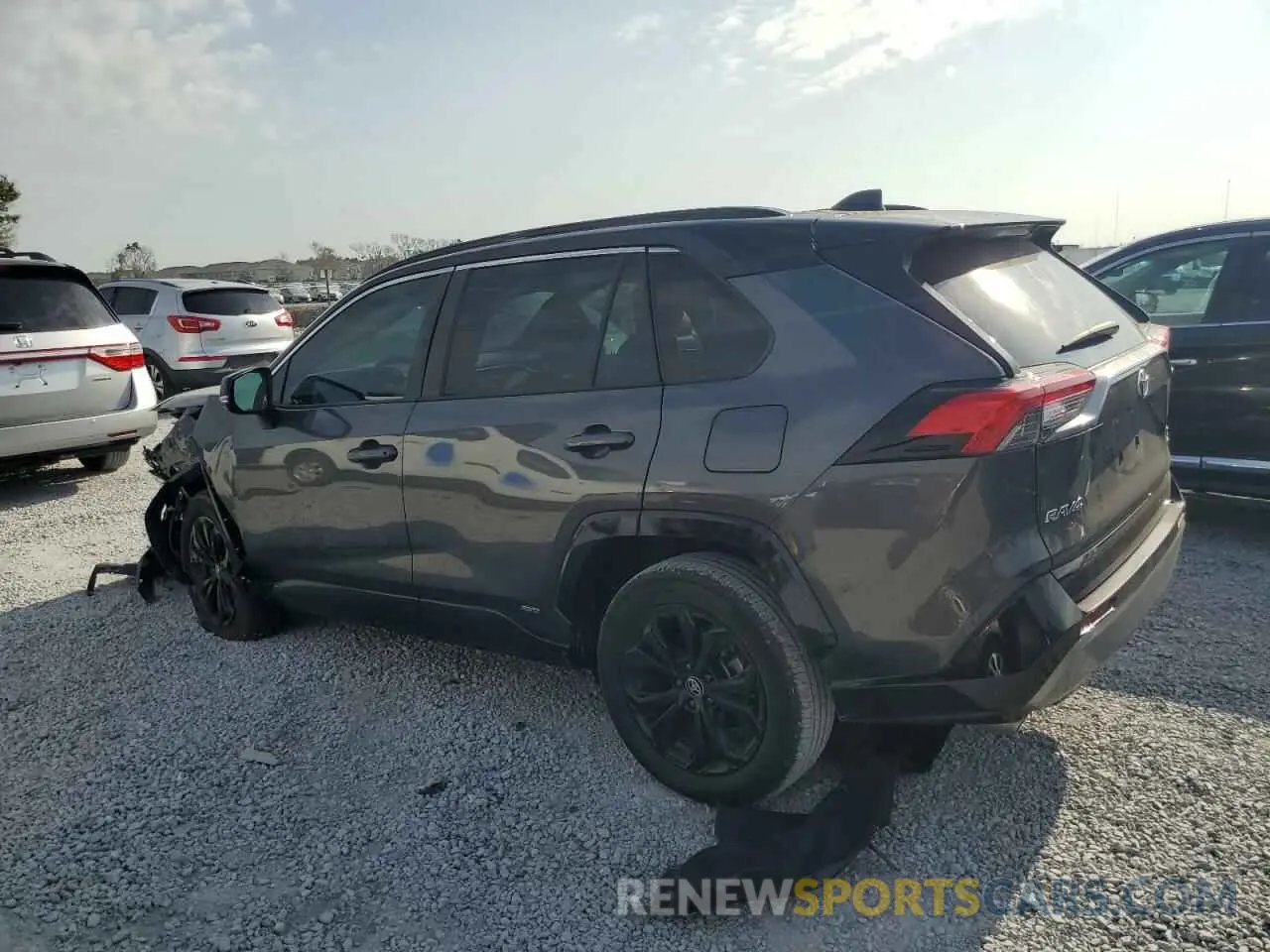 2 Photograph of a damaged car 2T3E6RFV5PW041662 TOYOTA RAV4 2023