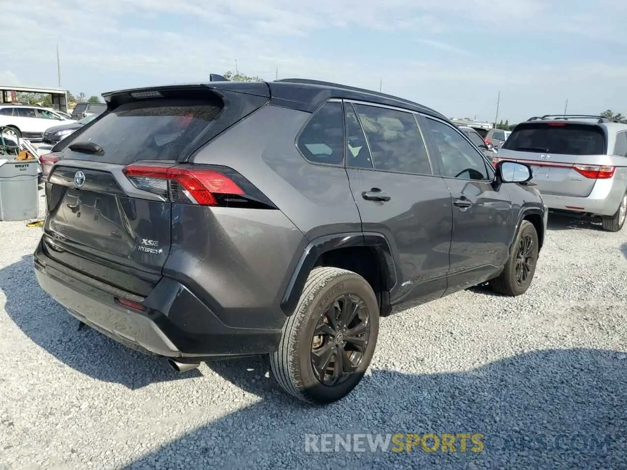 3 Photograph of a damaged car 2T3E6RFV5PW041662 TOYOTA RAV4 2023