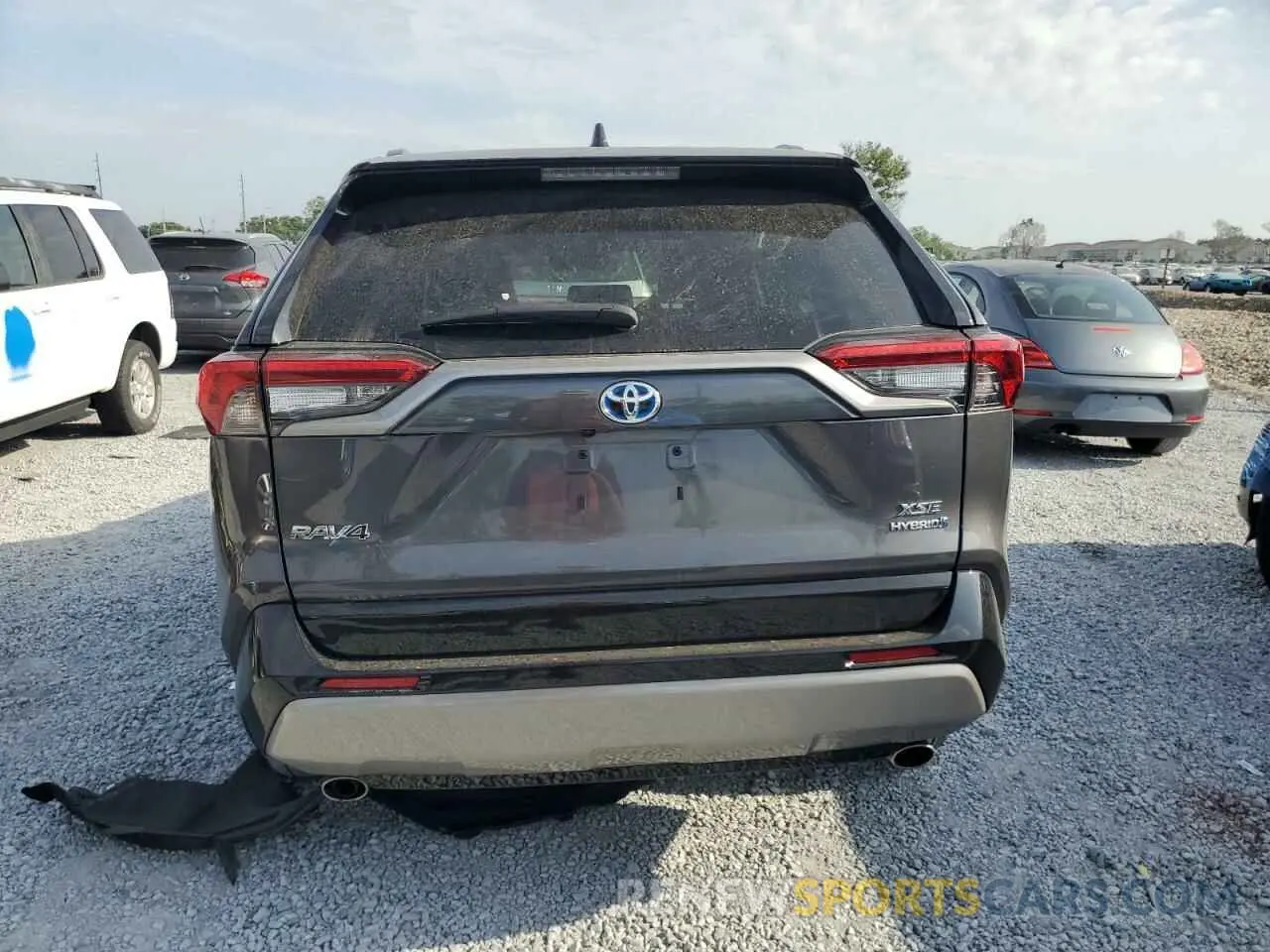 6 Photograph of a damaged car 2T3E6RFV5PW041662 TOYOTA RAV4 2023