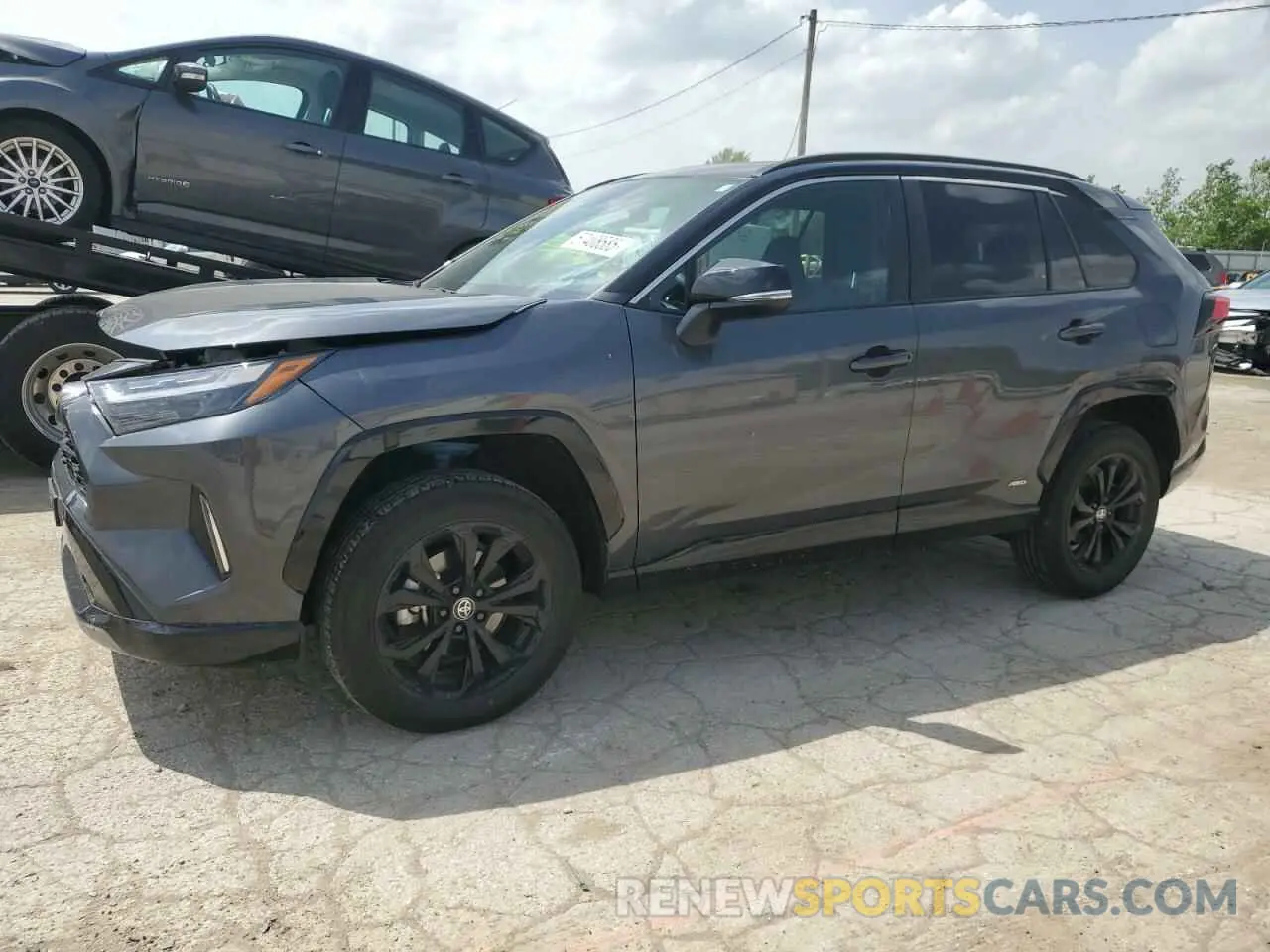 1 Photograph of a damaged car 2T3E6RFV6PW039998 TOYOTA RAV4 2023
