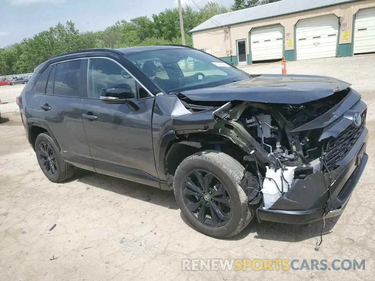 4 Photograph of a damaged car 2T3E6RFV6PW039998 TOYOTA RAV4 2023