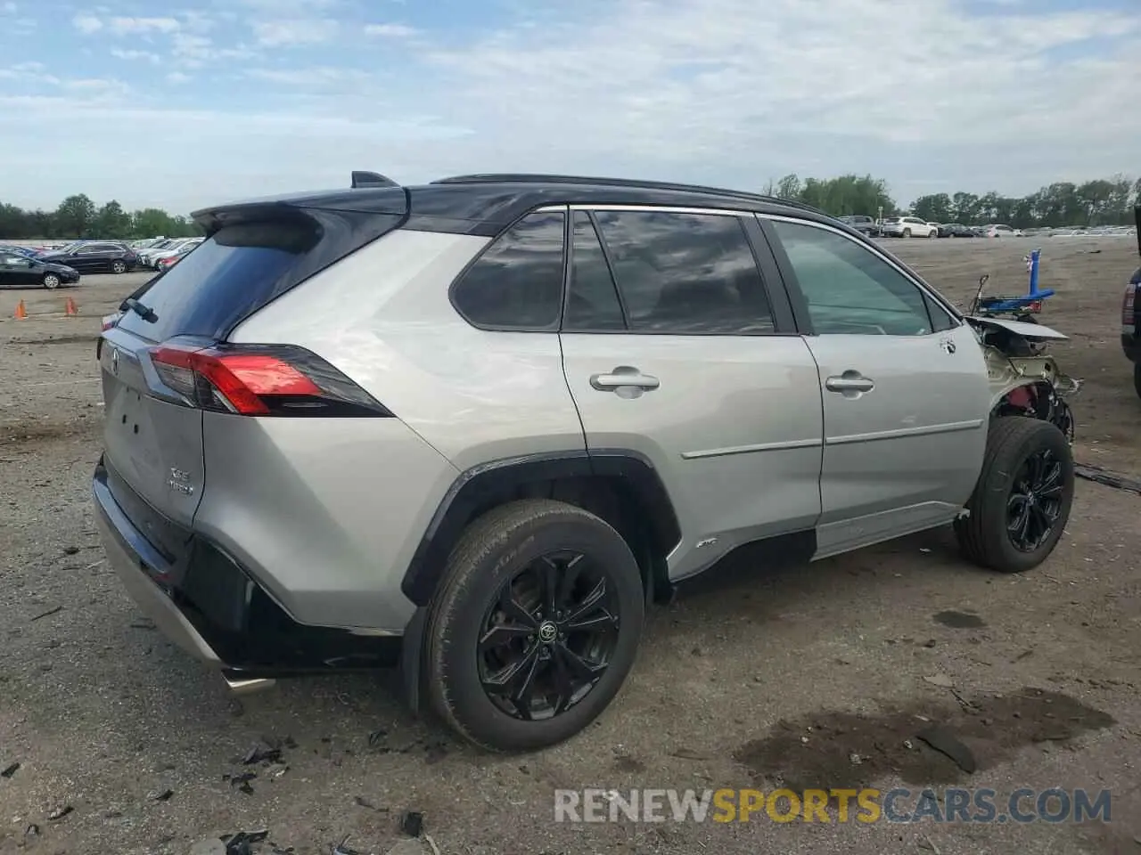 3 Photograph of a damaged car 2T3E6RFV8PW045902 TOYOTA RAV4 2023