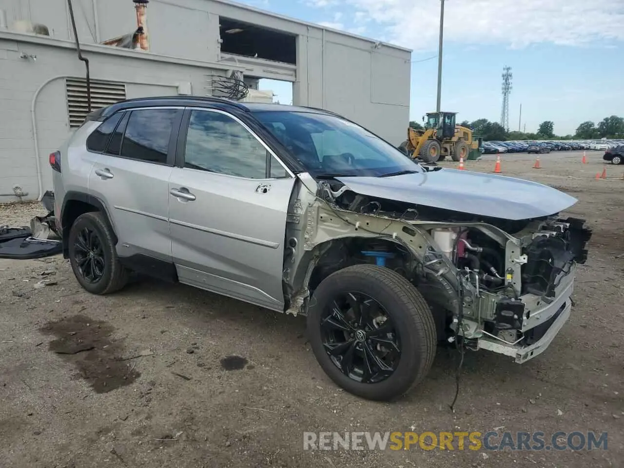 4 Photograph of a damaged car 2T3E6RFV8PW045902 TOYOTA RAV4 2023