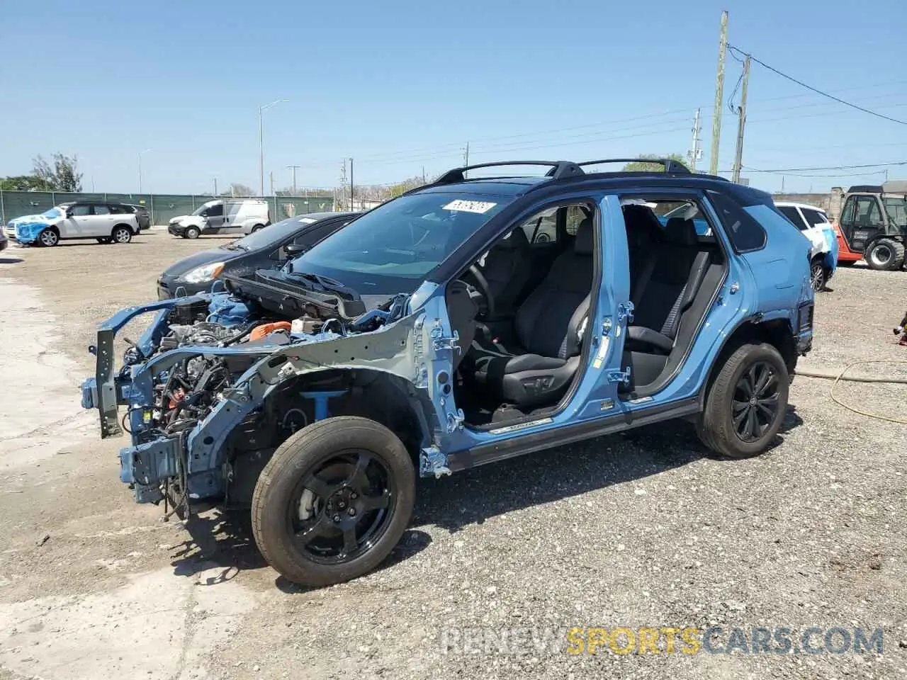 1 Photograph of a damaged car 2T3E6RFV8PW046113 TOYOTA RAV4 2023