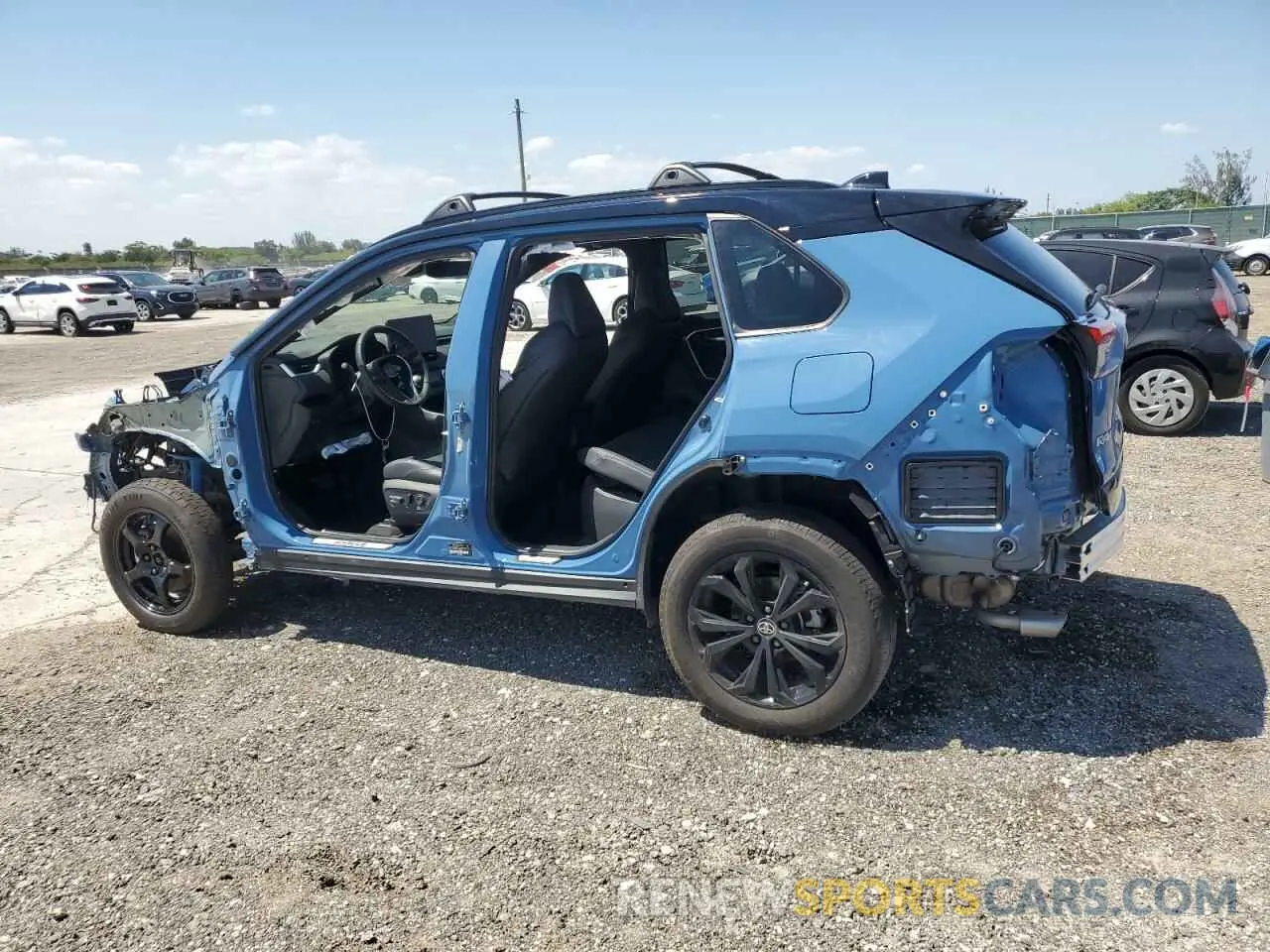 2 Photograph of a damaged car 2T3E6RFV8PW046113 TOYOTA RAV4 2023