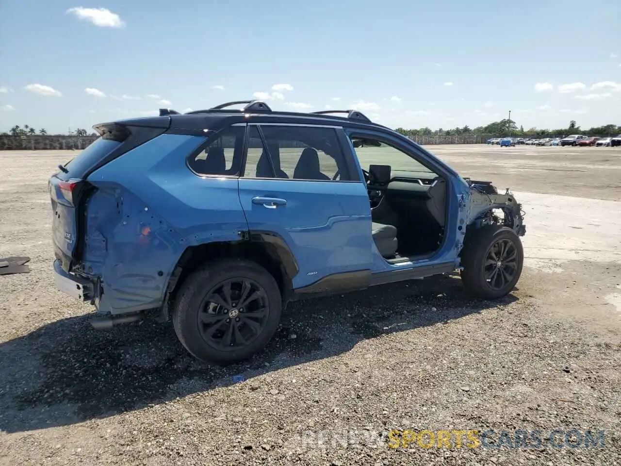 3 Photograph of a damaged car 2T3E6RFV8PW046113 TOYOTA RAV4 2023