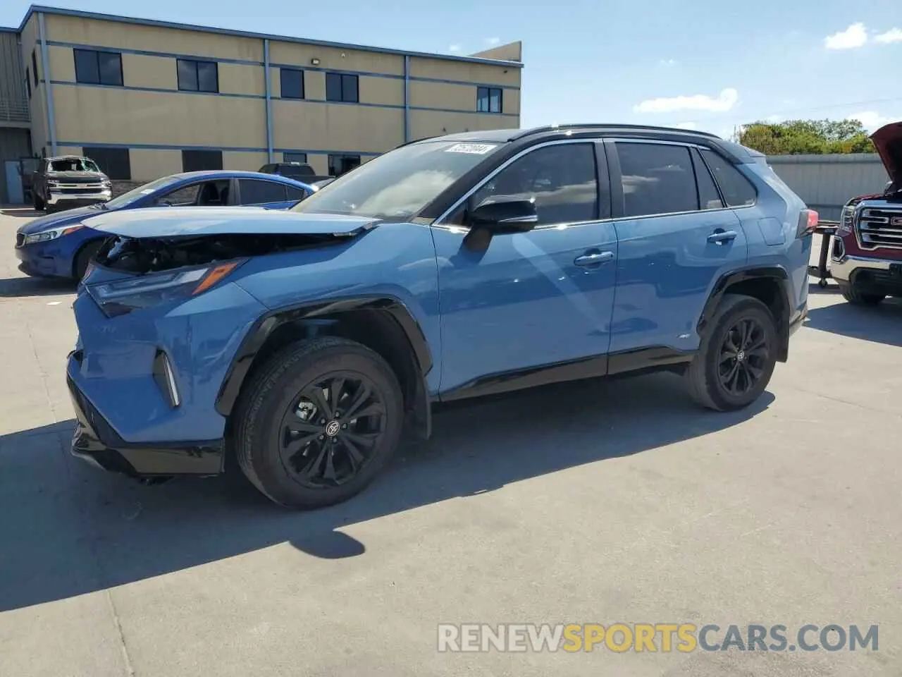 1 Photograph of a damaged car 2T3E6RFV9PW038747 TOYOTA RAV4 2023