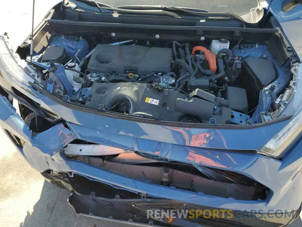 8 Photograph of a damaged car 2T3E6RFV9PW038747 TOYOTA RAV4 2023