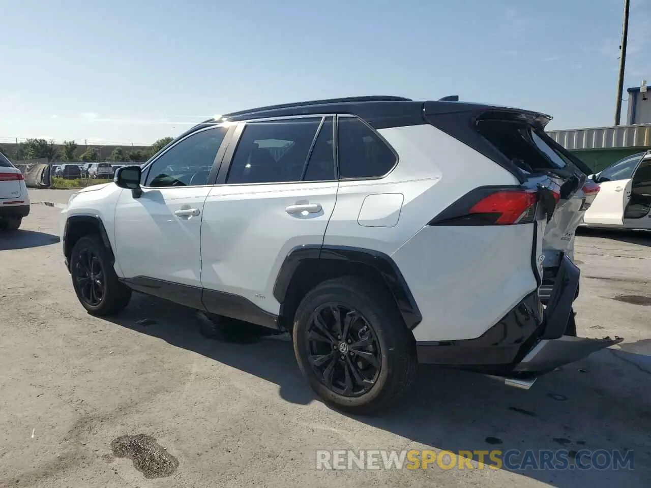 2 Photograph of a damaged car 2T3E6RFV9PW043494 TOYOTA RAV4 2023