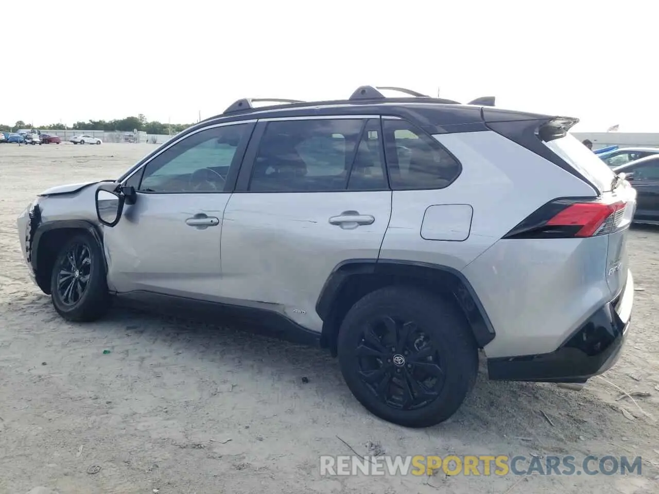 2 Photograph of a damaged car 2T3E6RFVXPW046176 TOYOTA RAV4 2023