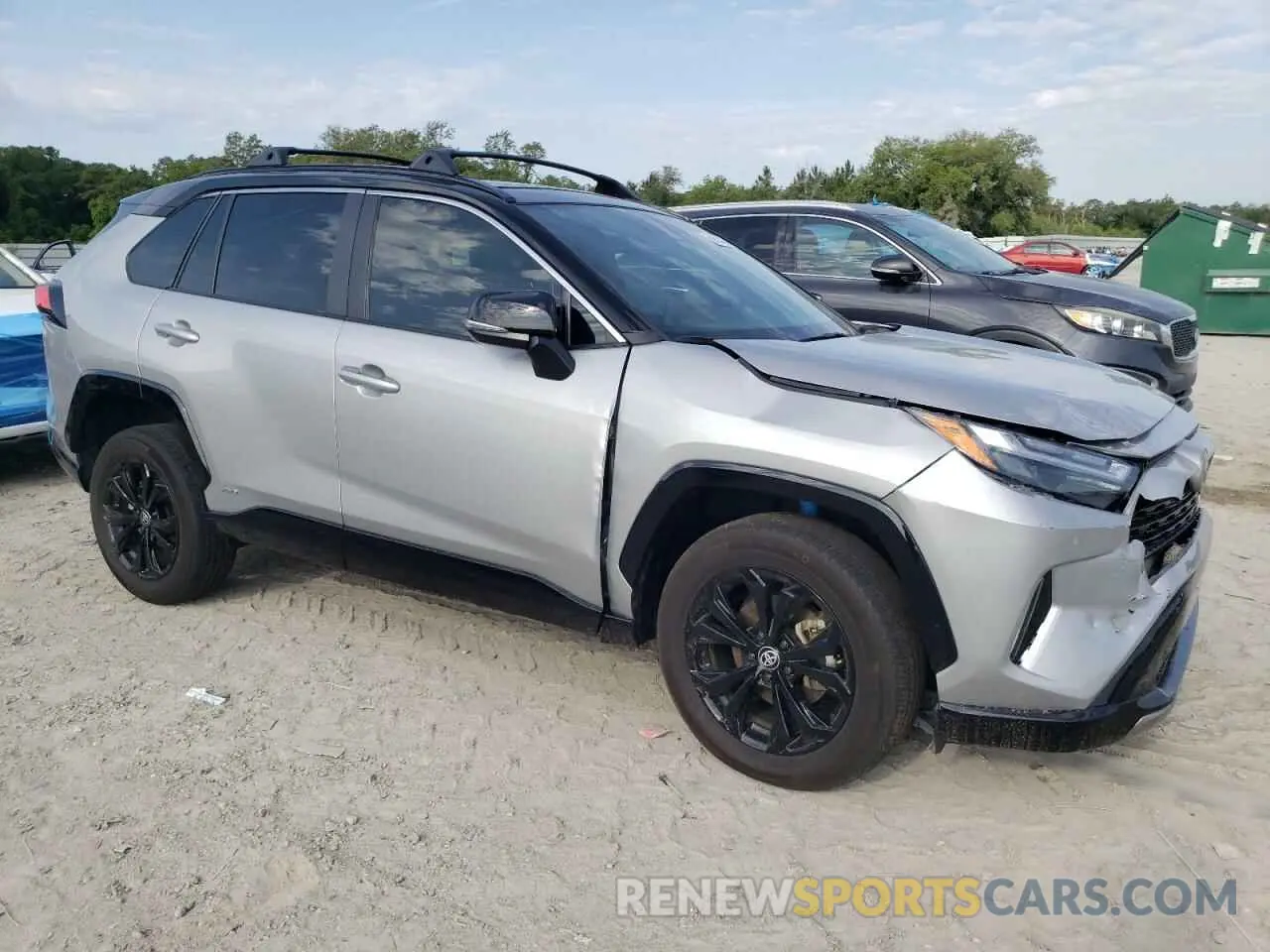 4 Photograph of a damaged car 2T3E6RFVXPW046176 TOYOTA RAV4 2023