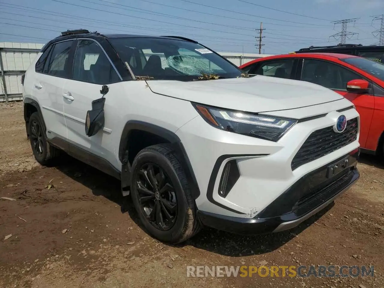 4 Photograph of a damaged car 2T3E6RFVXPW046341 TOYOTA RAV4 2023