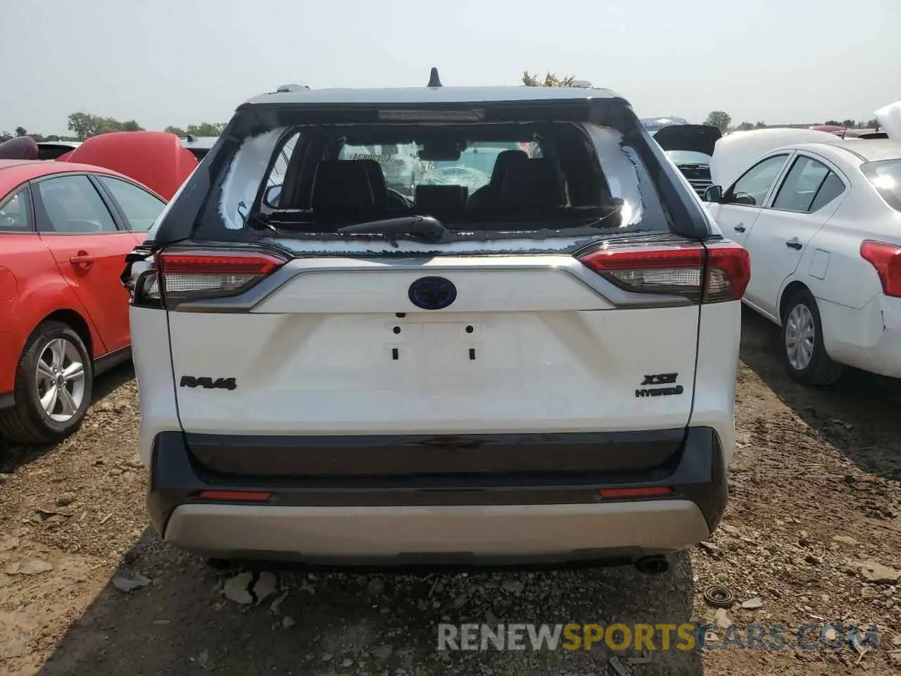 6 Photograph of a damaged car 2T3E6RFVXPW046341 TOYOTA RAV4 2023