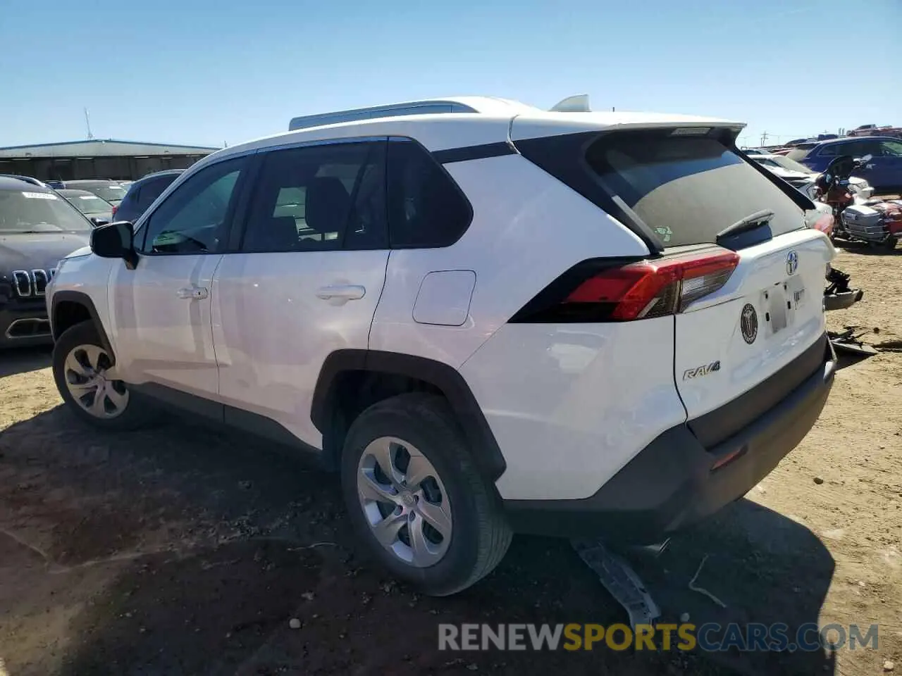 2 Photograph of a damaged car 2T3F1RFV0PC328797 TOYOTA RAV4 2023