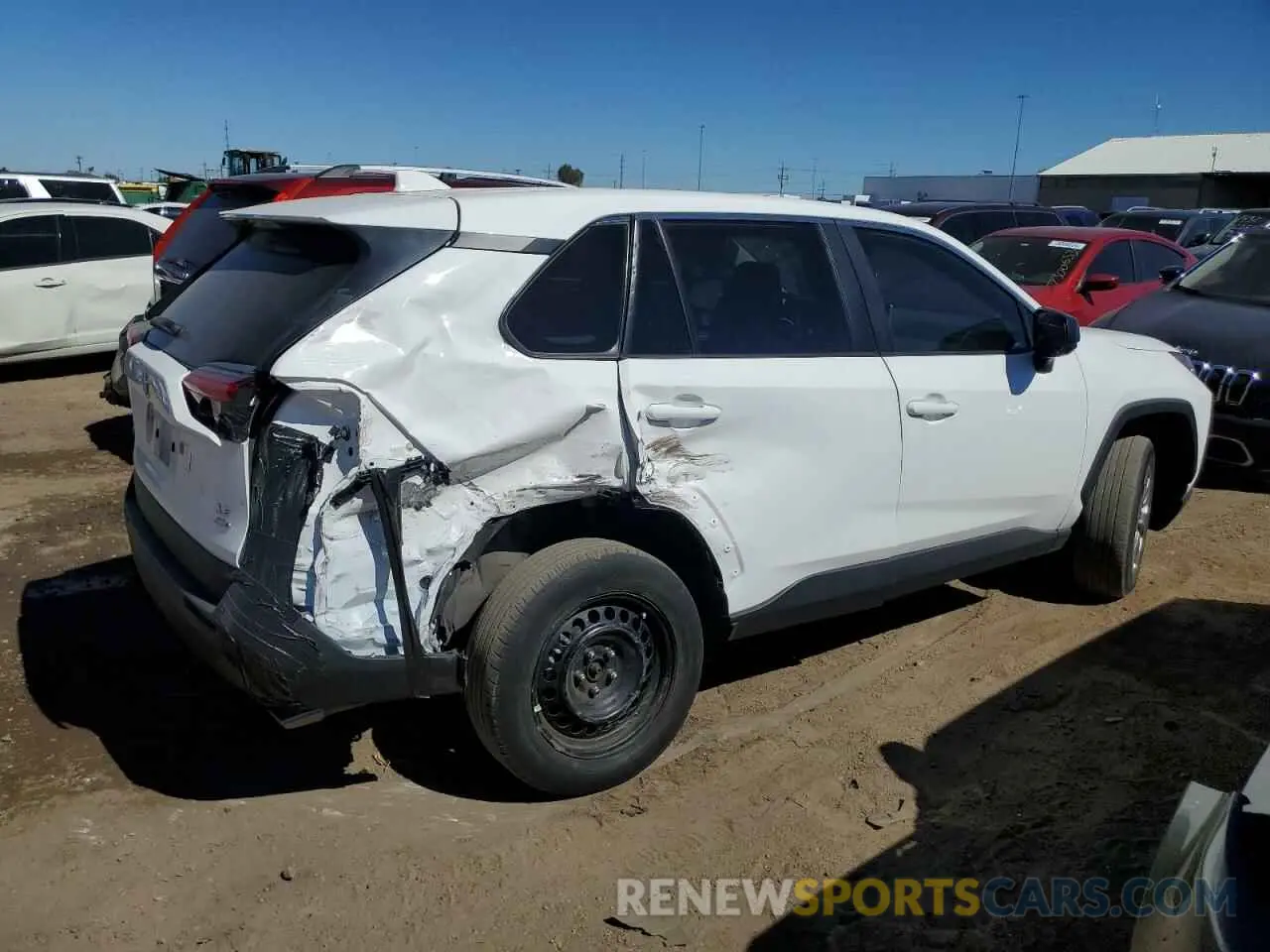 3 Photograph of a damaged car 2T3F1RFV0PC328797 TOYOTA RAV4 2023