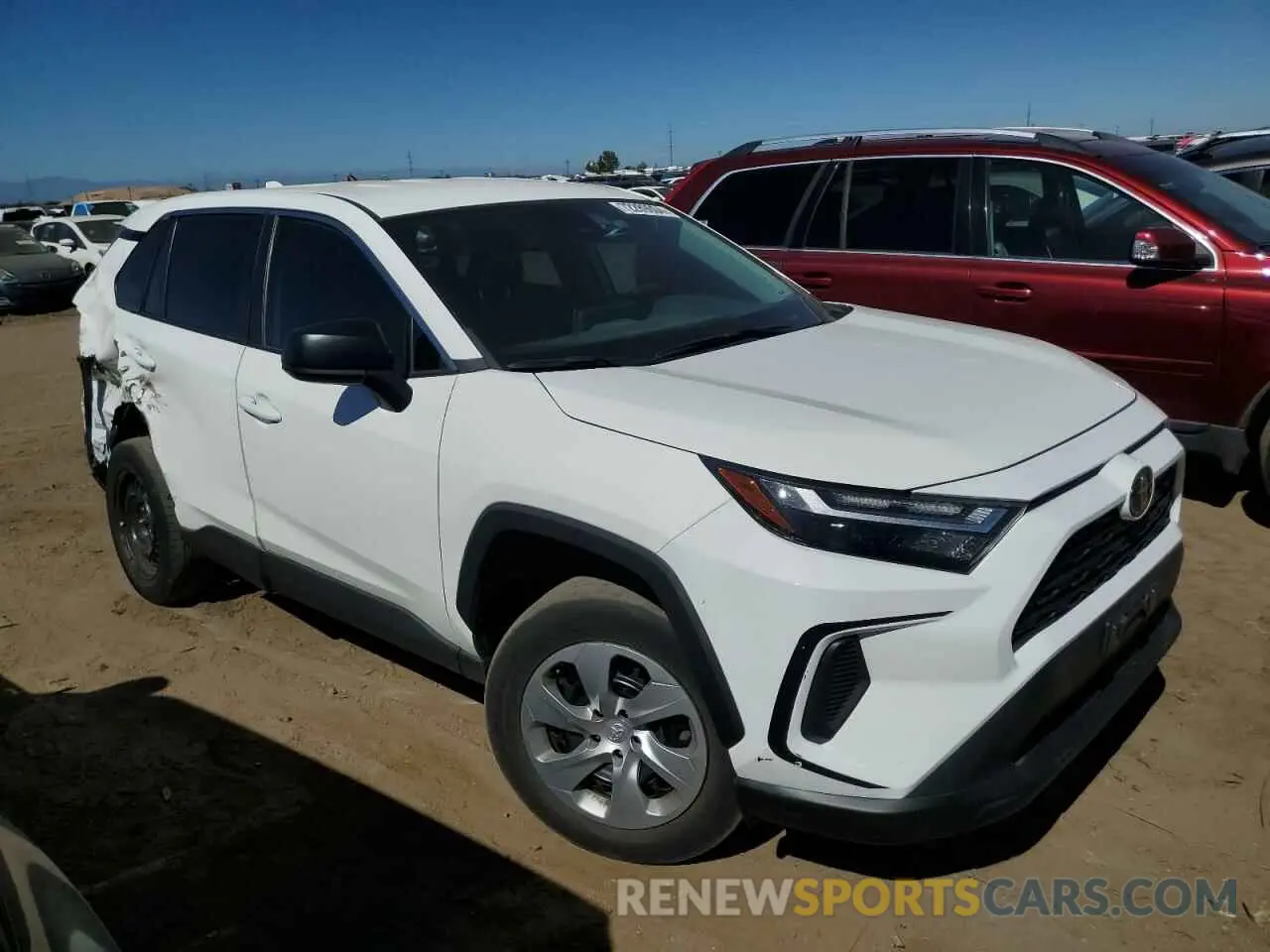 4 Photograph of a damaged car 2T3F1RFV0PC328797 TOYOTA RAV4 2023