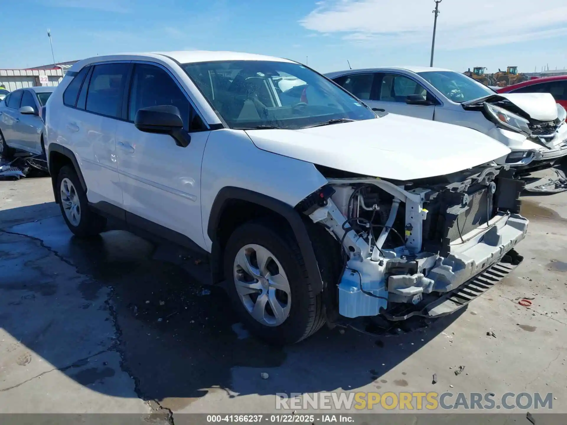 1 Photograph of a damaged car 2T3F1RFV0PC330405 TOYOTA RAV4 2023