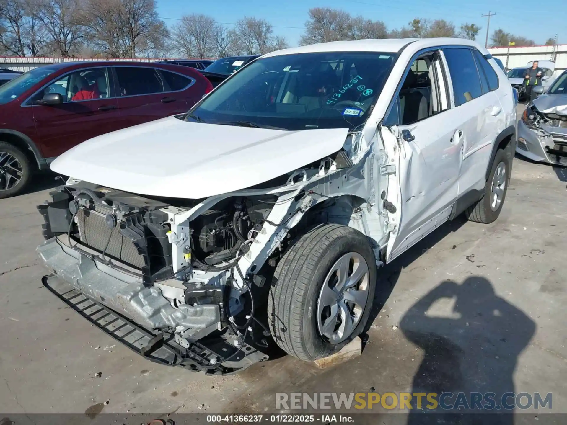 2 Photograph of a damaged car 2T3F1RFV0PC330405 TOYOTA RAV4 2023